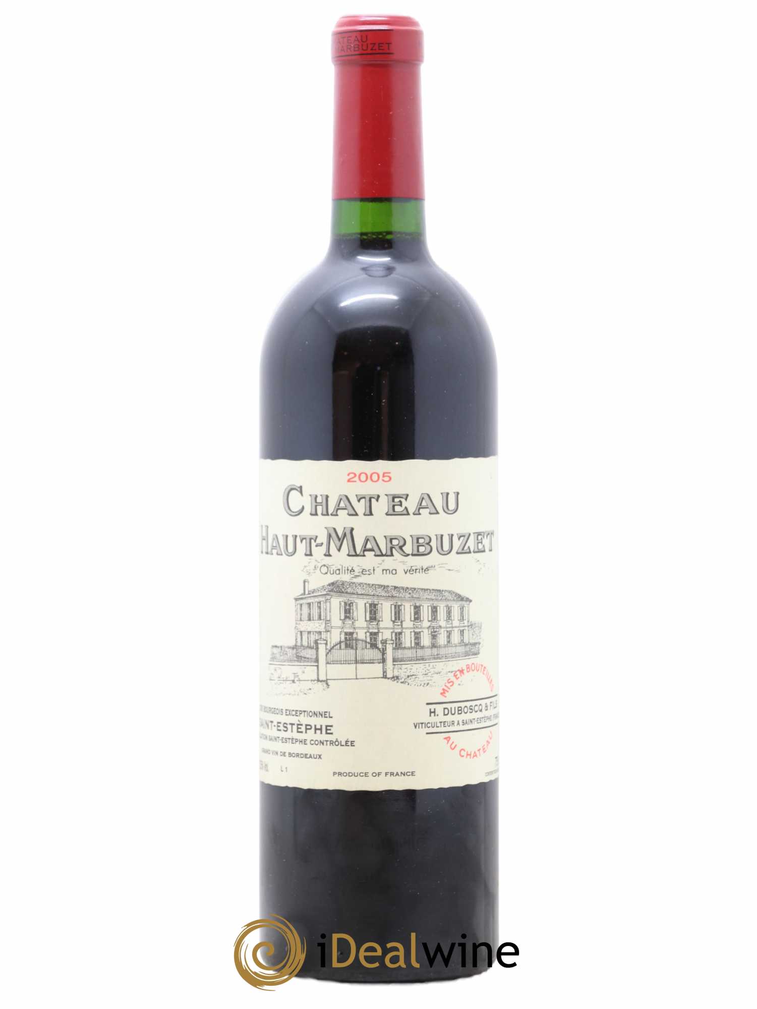 Château Haut Marbuzet 2005 - Lot de 1 bouteille - 0
