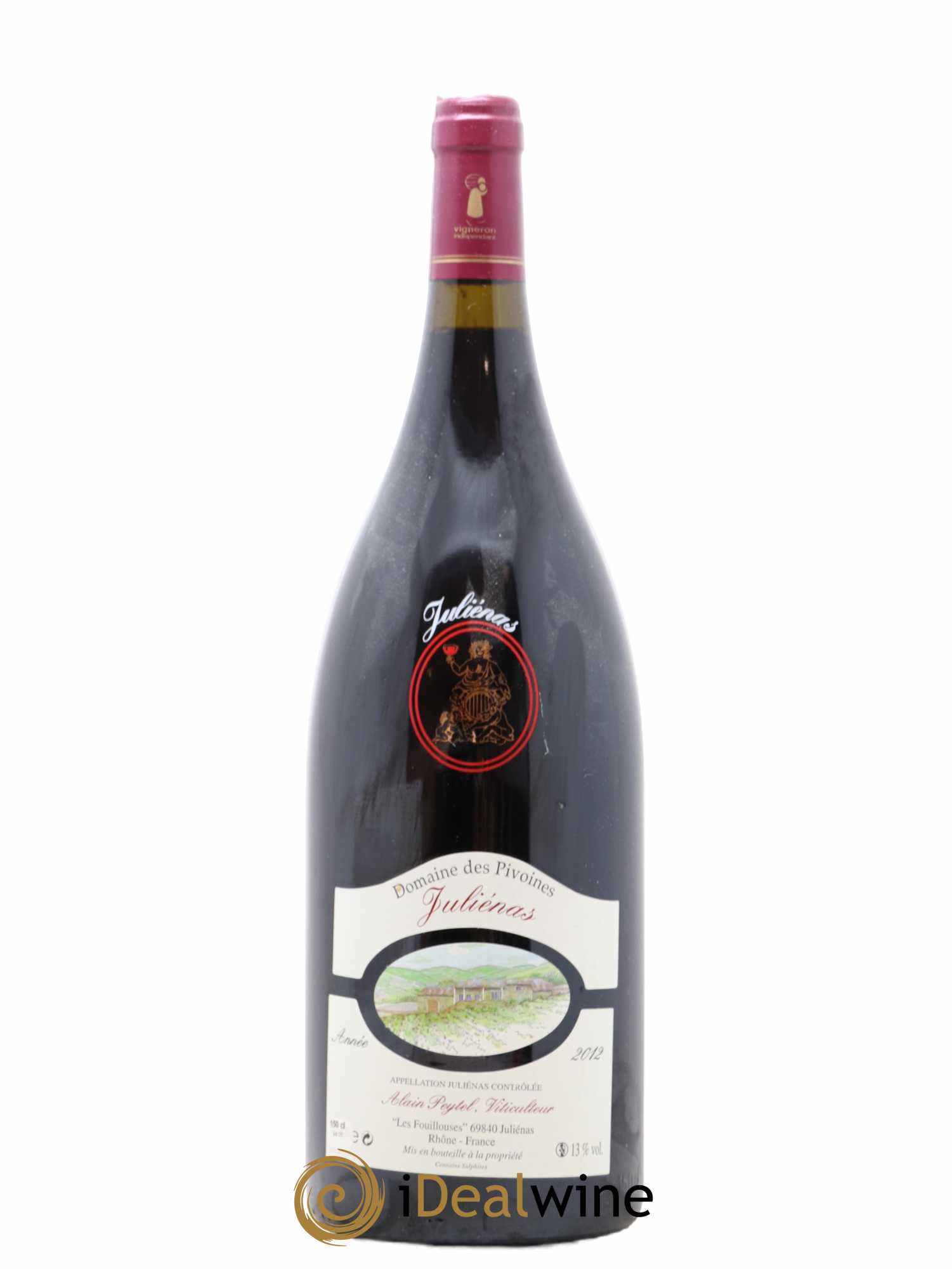 Juliénas Domaine des Pivoines (sans prix de réserve) 2012 - Posten von 1 Magnum - 0