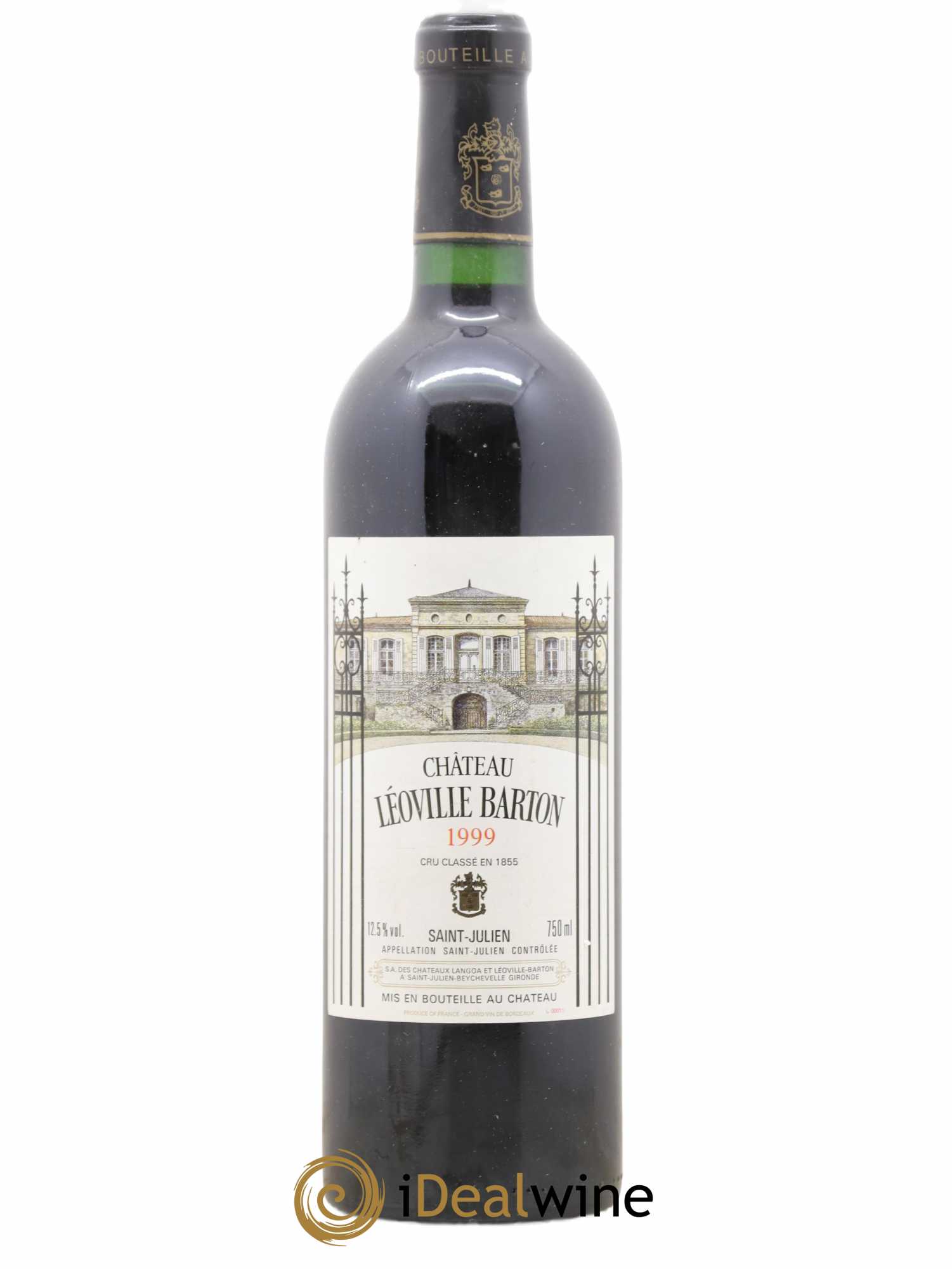 Château Léoville Barton 2ème Grand Cru Classé 1999 - Lot de 1 bouteille - 0