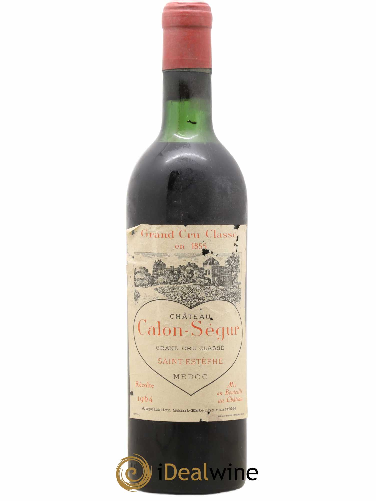 Château Calon Ségur 3ème Grand Cru Classé 1964 - Lot de 1 bouteille - 0