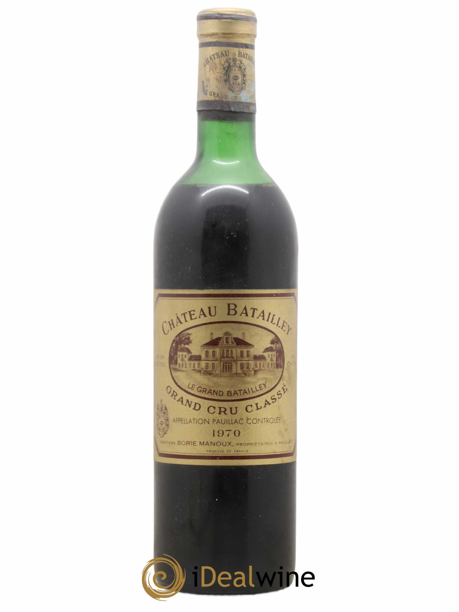 Château Batailley 5ème Grand Cru Classé 1970 - Lot de 1 bouteille - 0