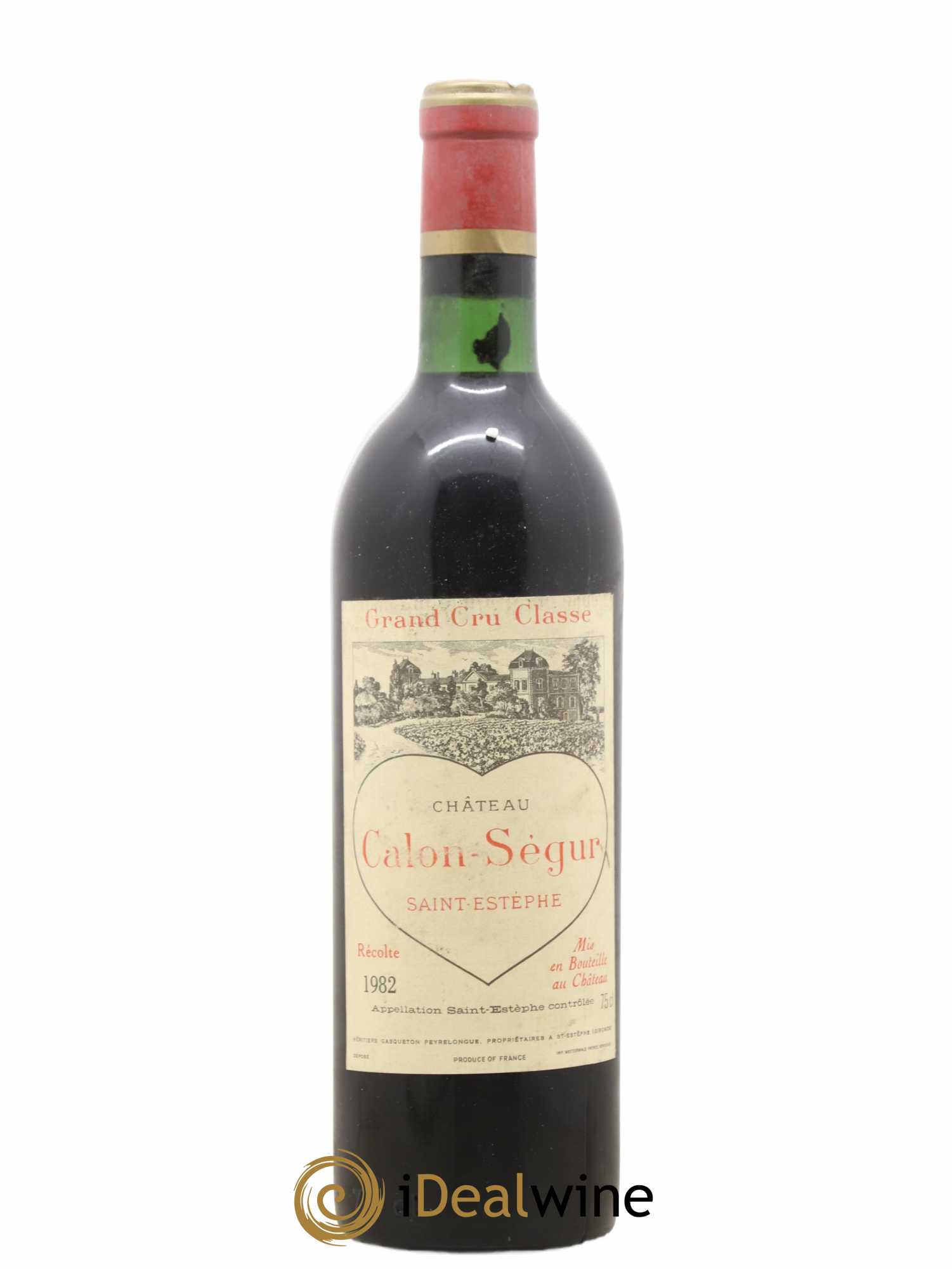 Château Calon Ségur 3ème Grand Cru Classé 1982 - Lot de 1 bouteille - 0
