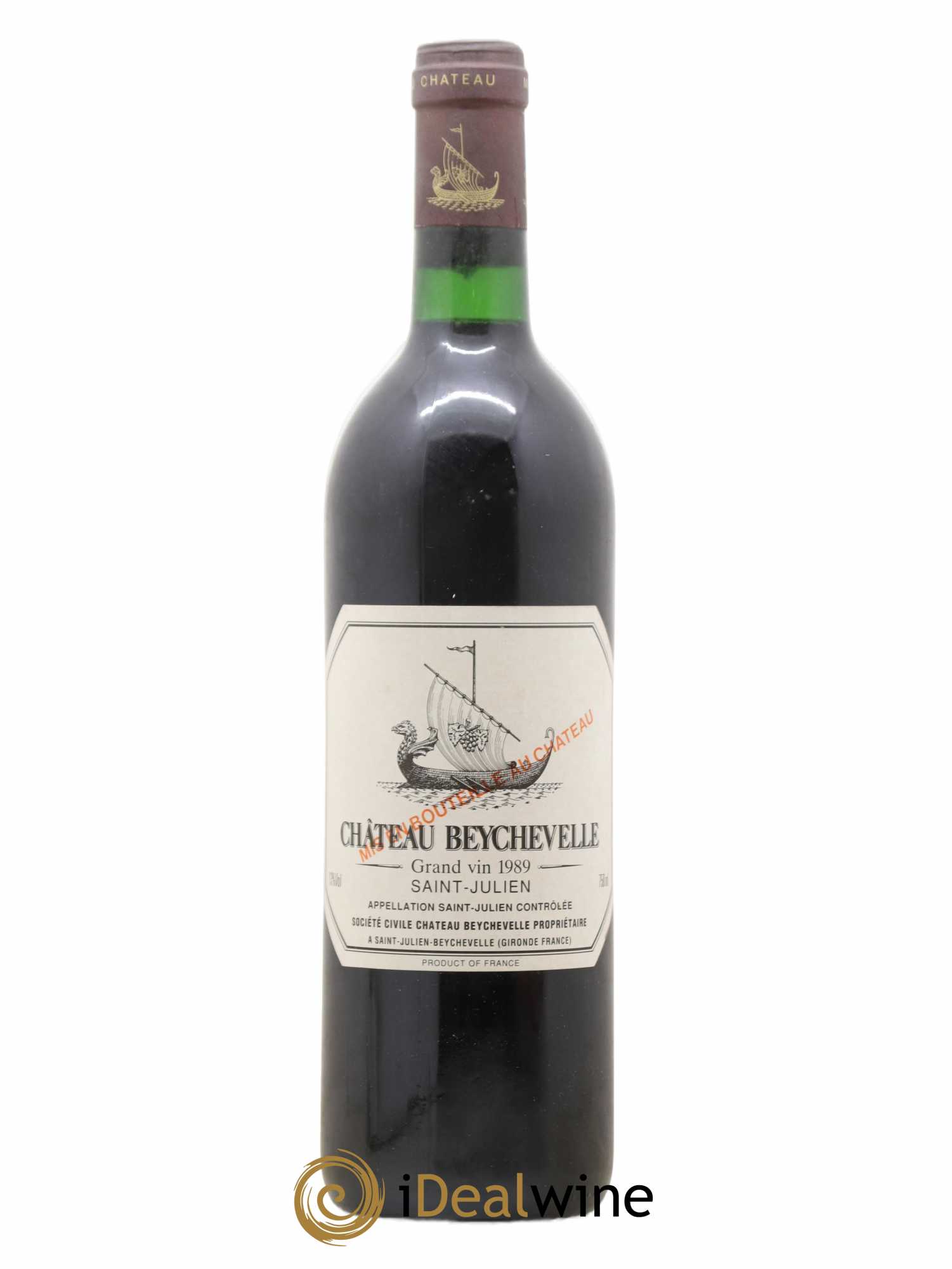 Château Beychevelle 4ème Grand Cru Classé 1989 - Lot de 1 bouteille - 0