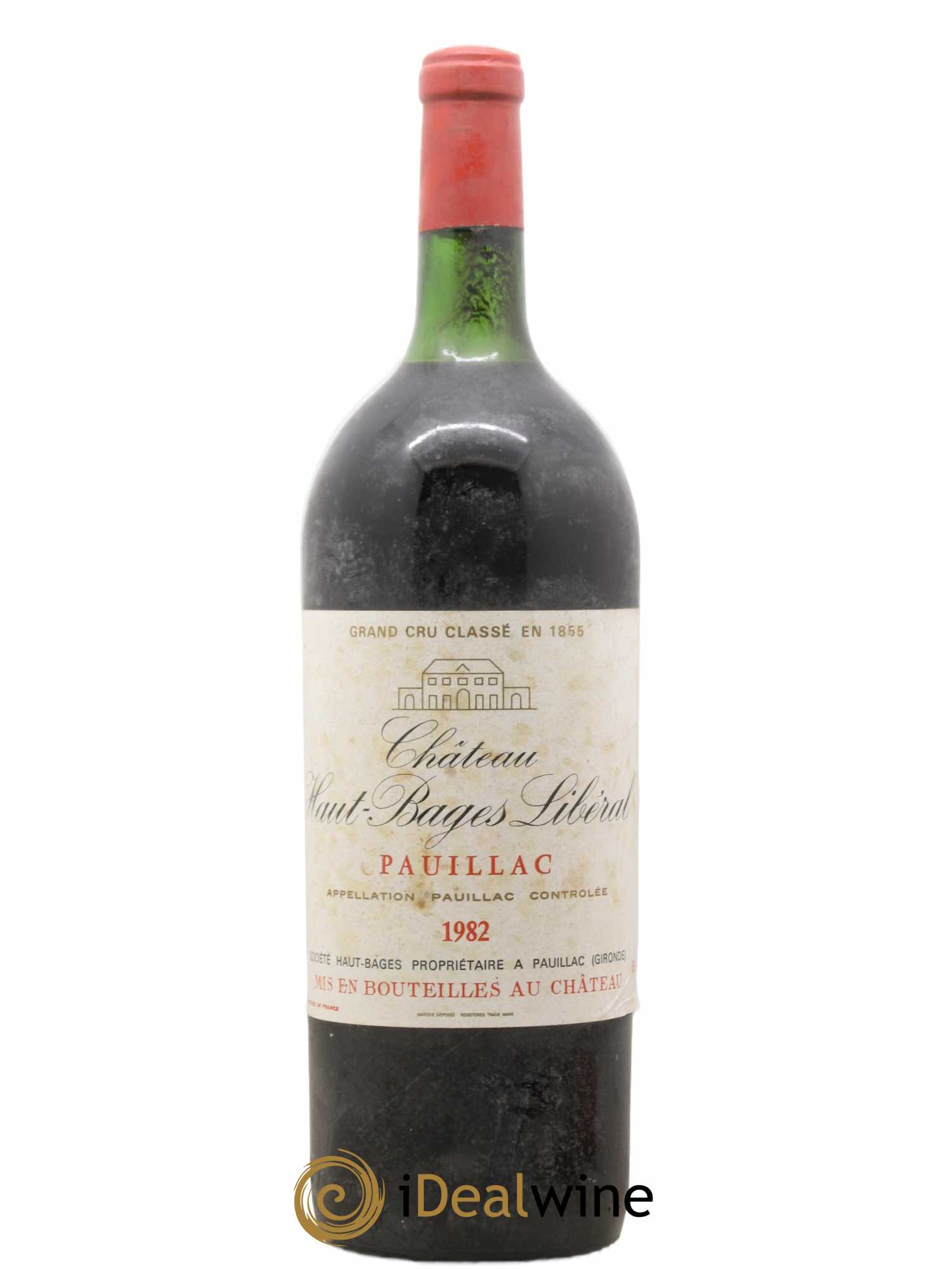 Château Haut Bages Libéral 5ème Grand Cru Classé 1982 - Lot de 1 magnum - 0