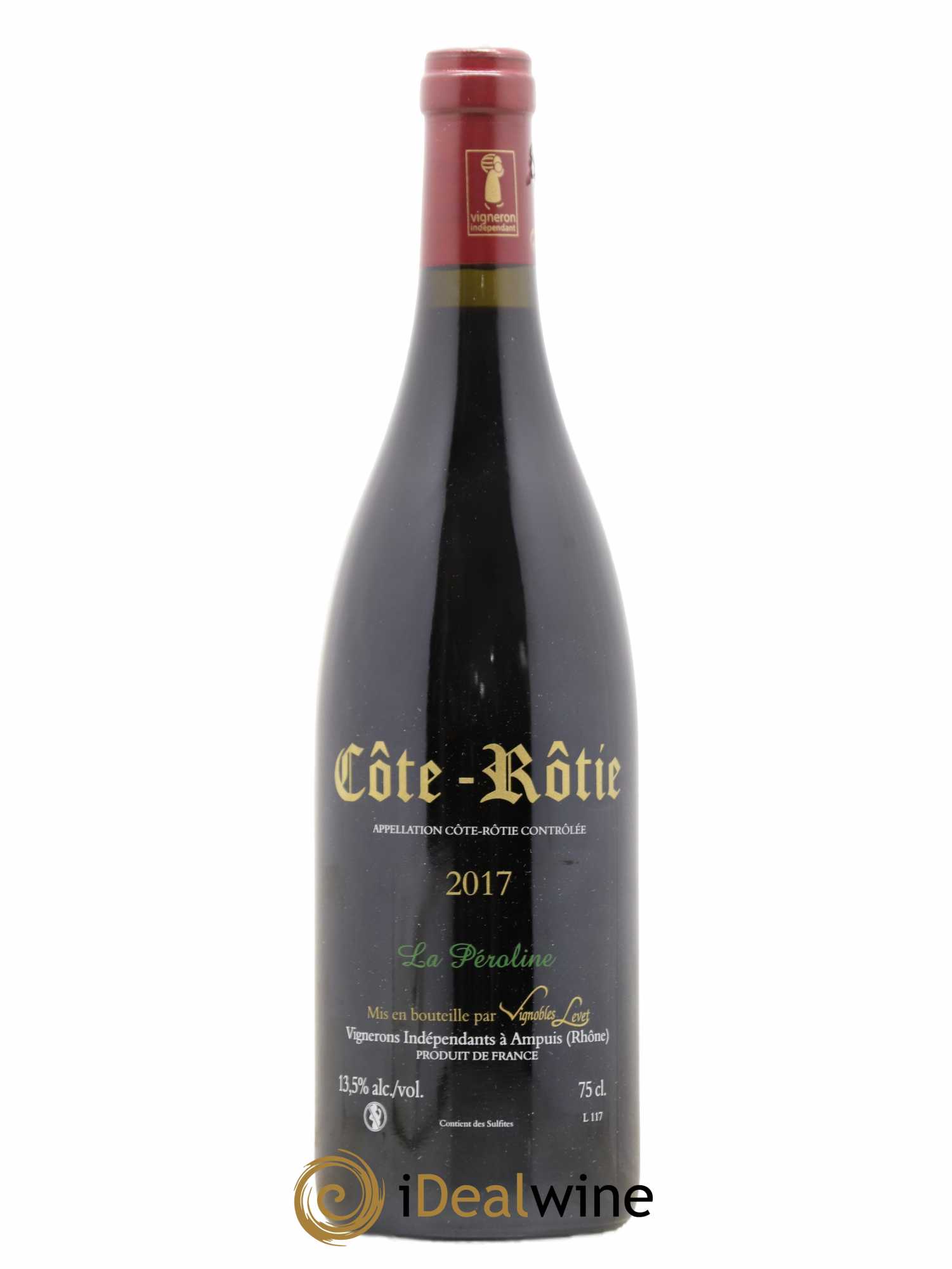 Côte-Rôtie La Péroline Vignobles Levet 2017 - Lot de 1 bouteille - 1