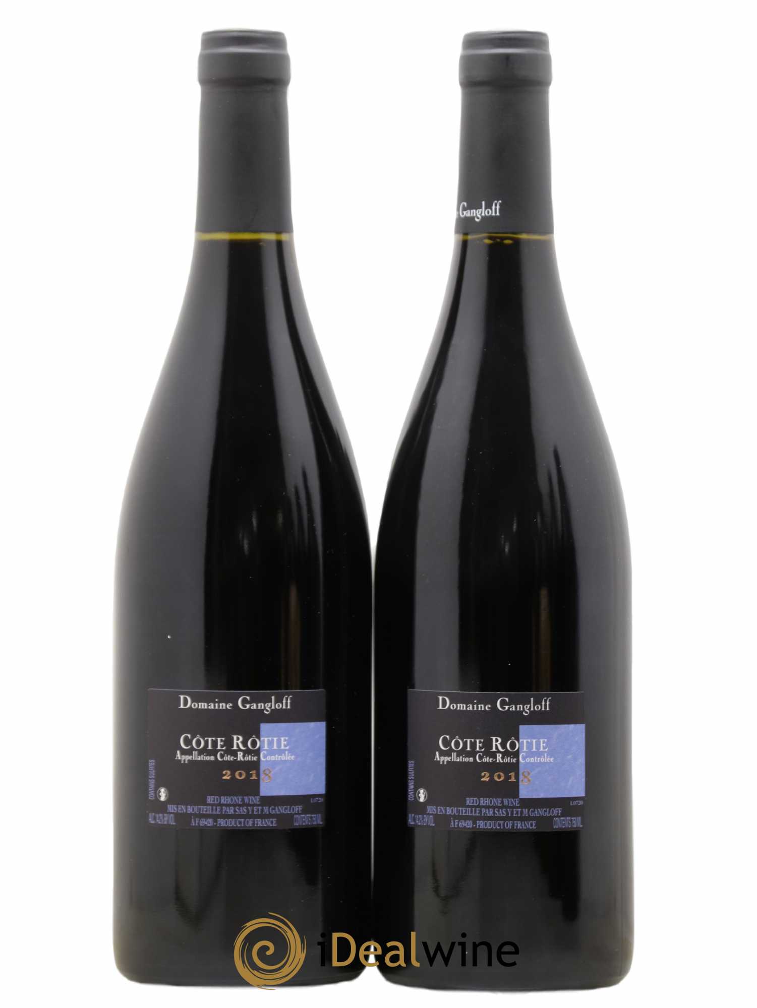 Côte-Rôtie La Barbarine Gangloff (Domaine) 2018 - Lot de 2 bouteilles - 1