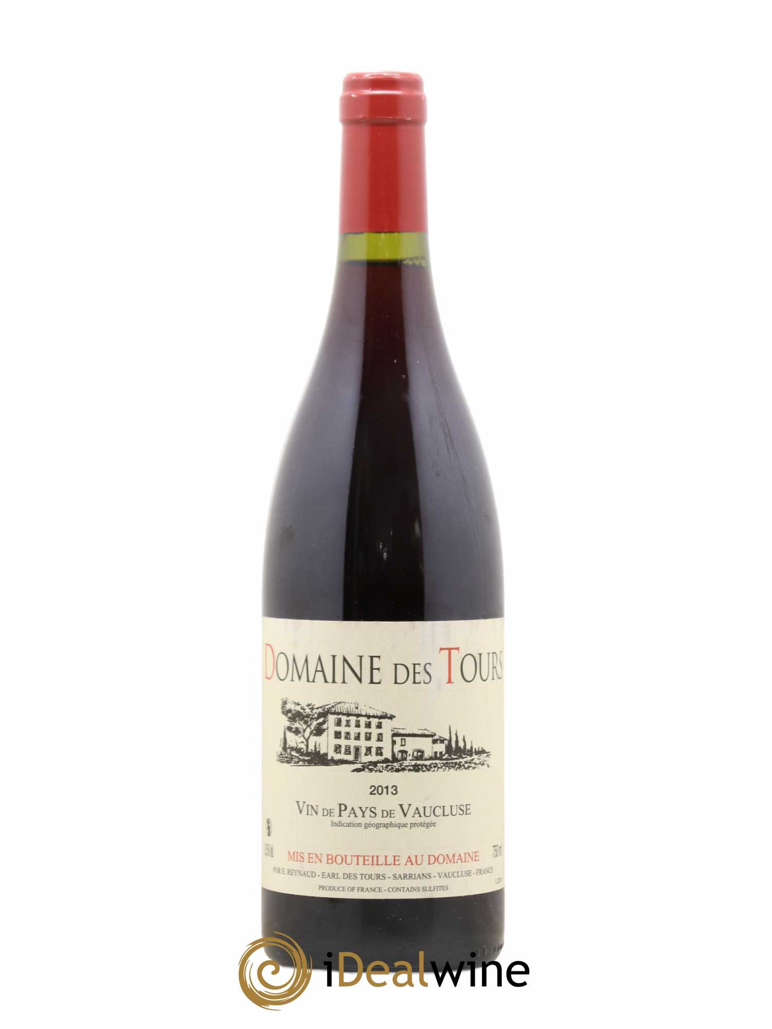 Vaucluse (Vin de Pays de Vaucluse) Domaine des Tours Emmanuel Reynaud 2013 - Lot de 1 bouteille - 0