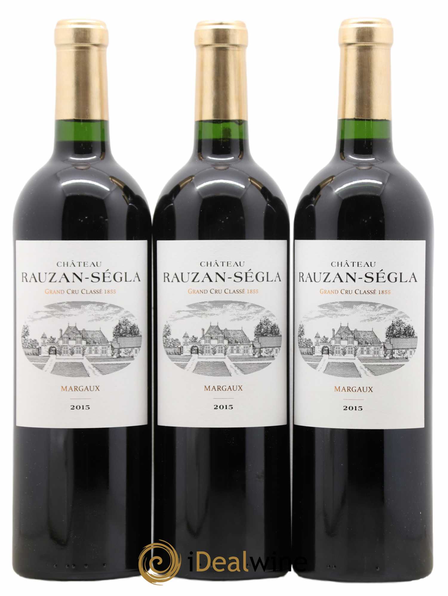 Château Rauzan Ségla Grand Cru Classé 2015 - Lot de 3 bouteilles - 0