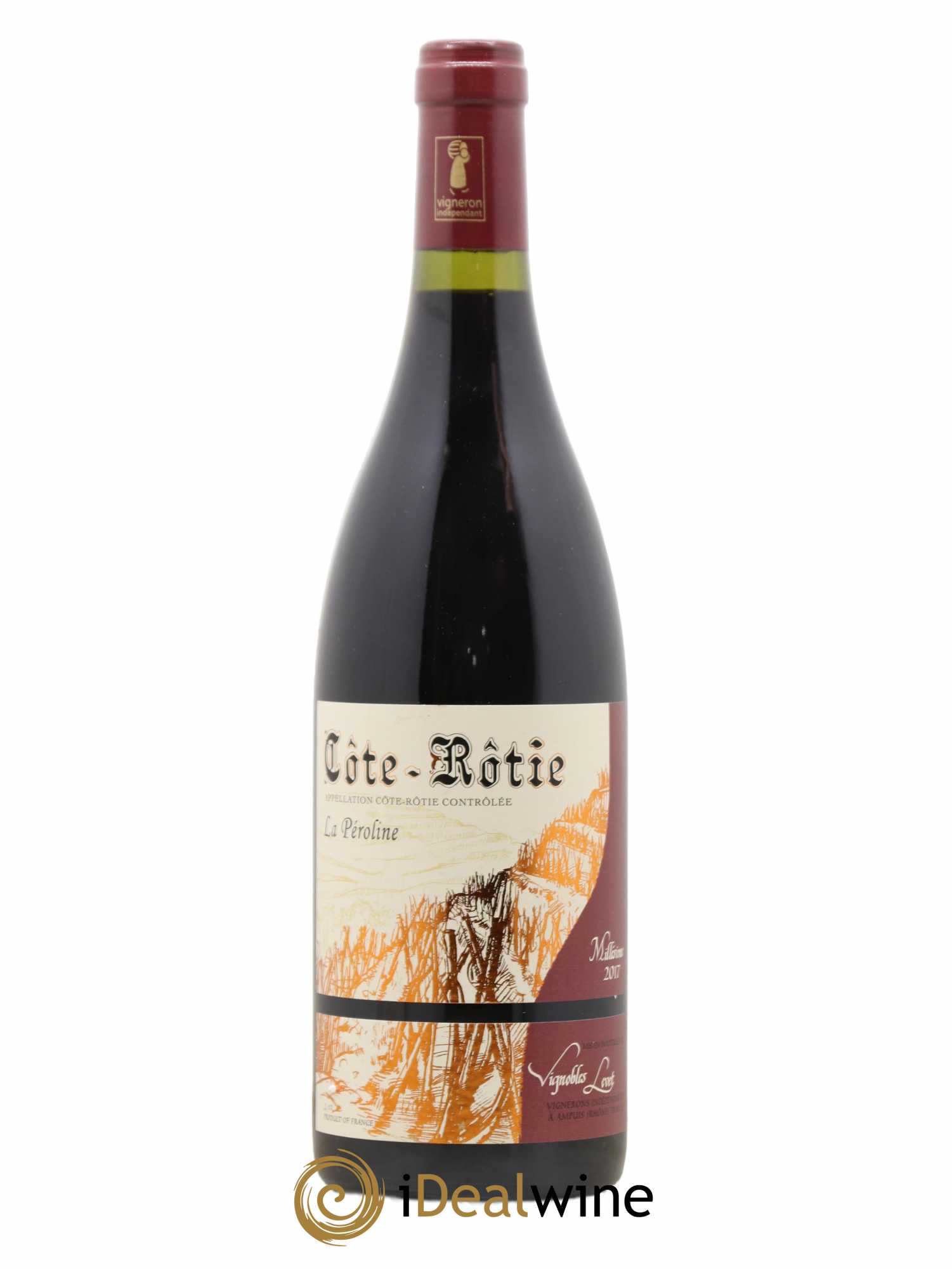 Côte-Rôtie Peroline Levet 2017 - Lot de 1 bouteille - 0