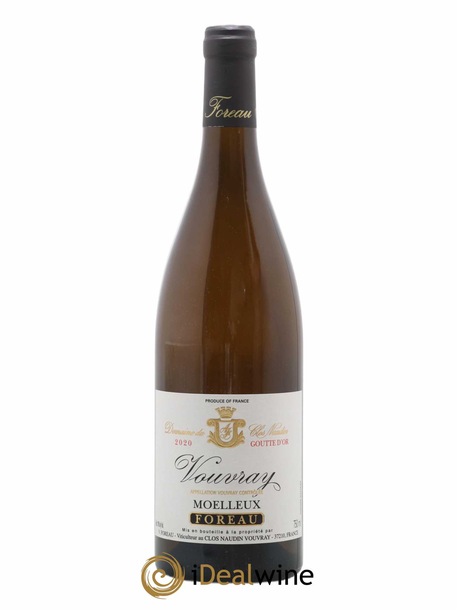 Vouvray Goutte d'Or Clos Naudin - Philippe Foreau (senza prezzo di riserva) 2020 - Lotto di 1 bottiglia - 0