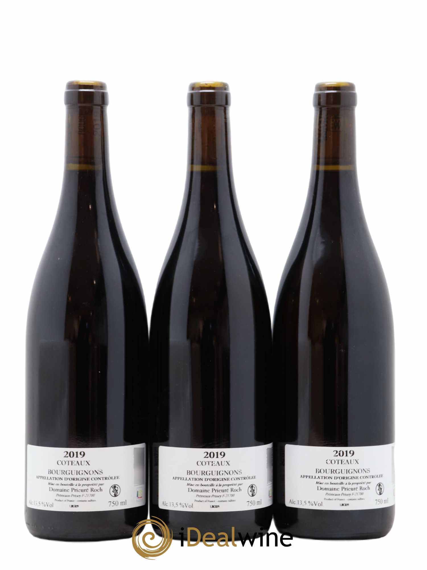 Coteaux Bourguignons Prieuré Roch 2019 - Lot de 3 bouteilles - 1