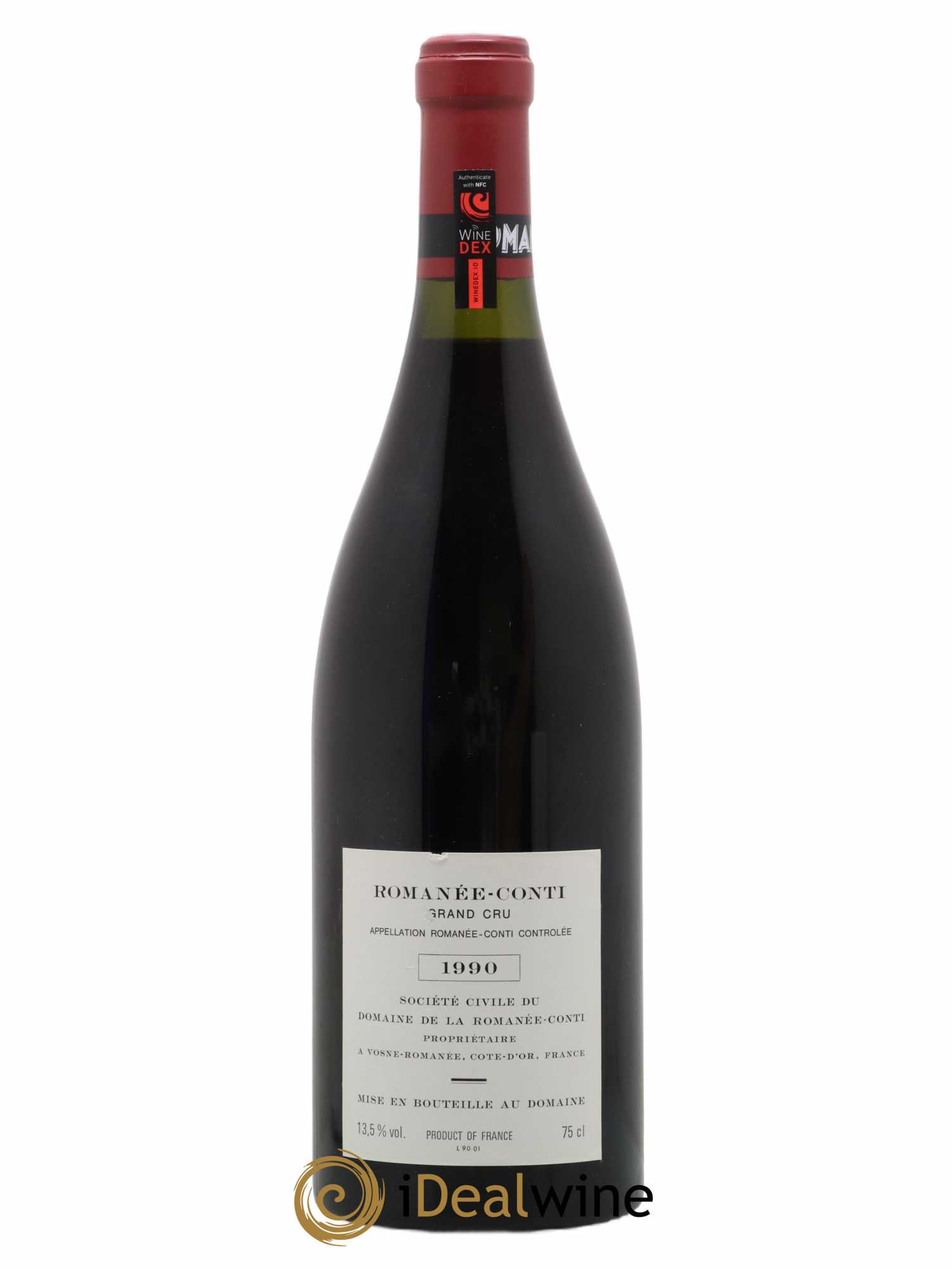 Romanée-Conti Grand Cru Domaine de la Romanée-Conti 1990 - Lotto di 1 bottiglia - 1