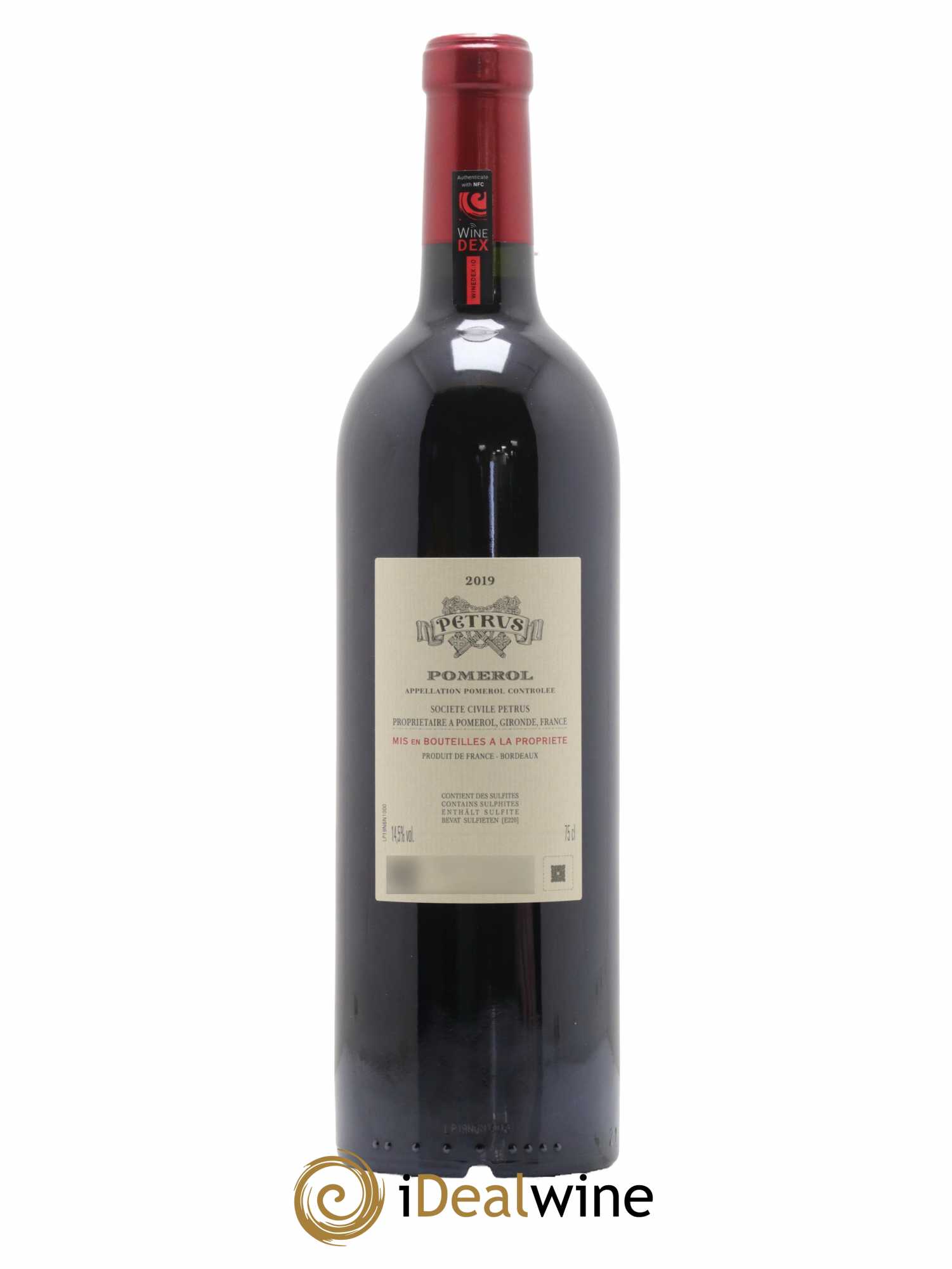 Petrus 2019 - Lot de 1 bouteille - 1