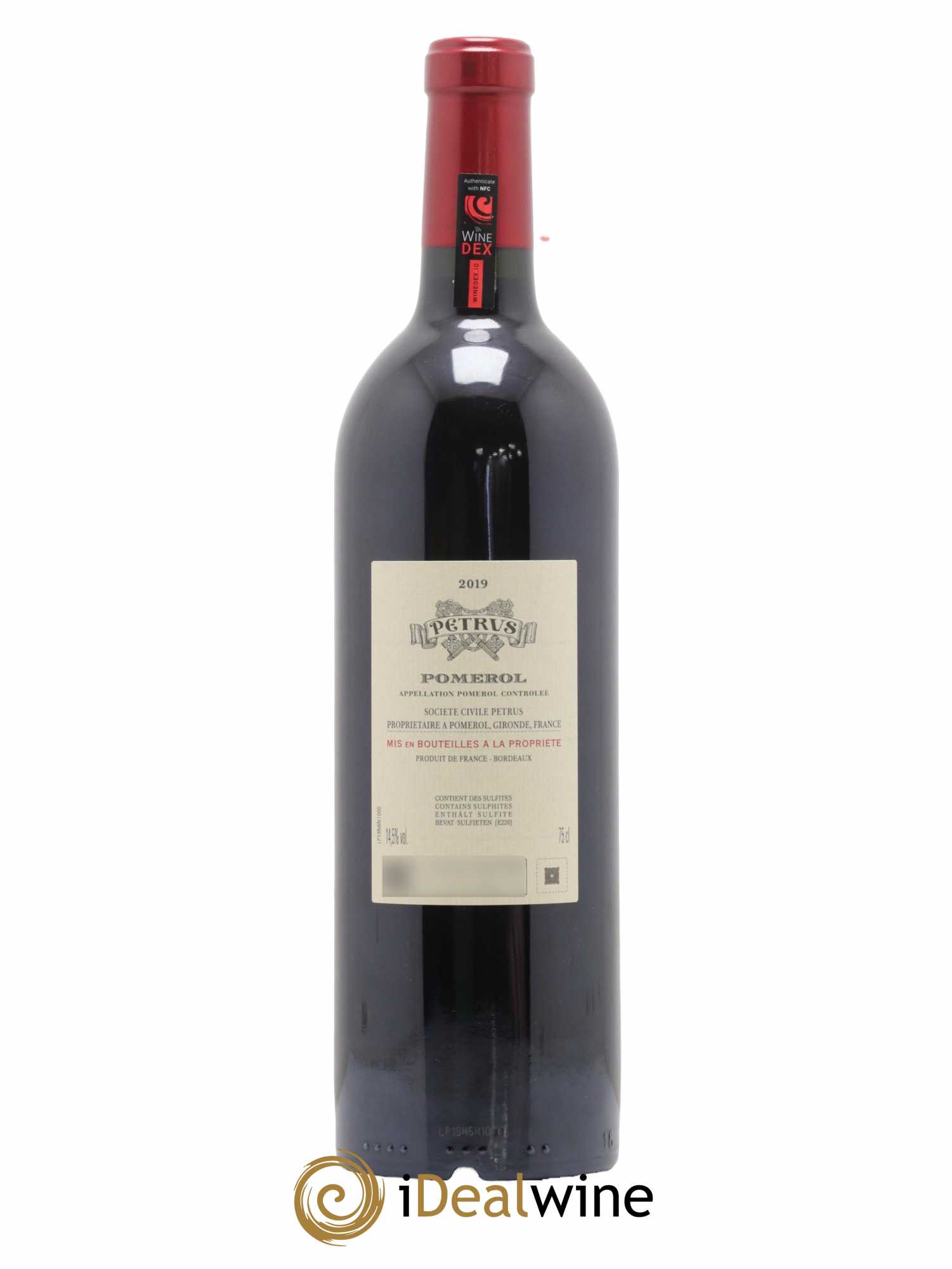 Petrus 2019 - Lot de 1 bouteille - 1