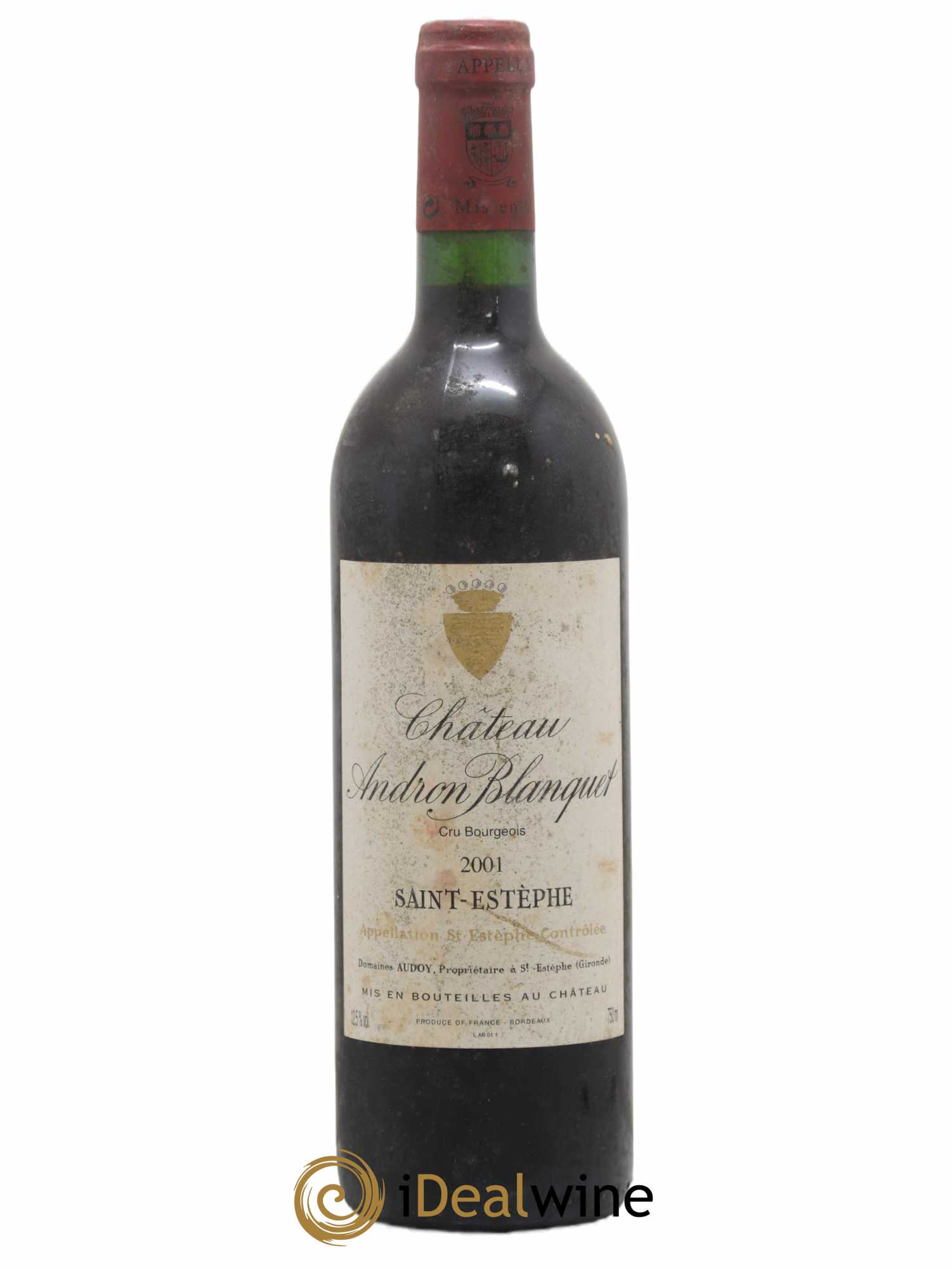 Château Andron Blanquet Cru Bourgeois 2001 - Lot de 1 bouteille - 0