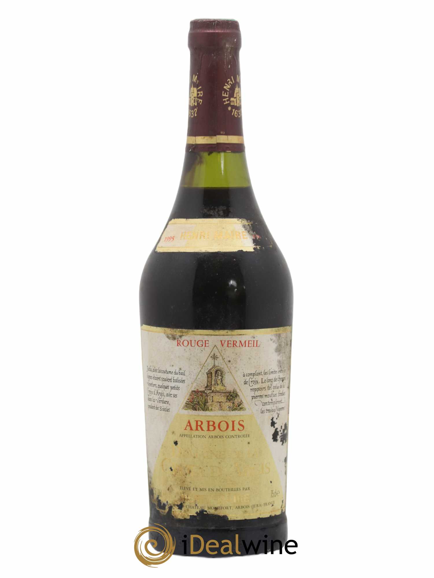 Arbois Henri Maire Domaine de la Croix d'Argis 1995 - Posten von 1 Flasche - 0
