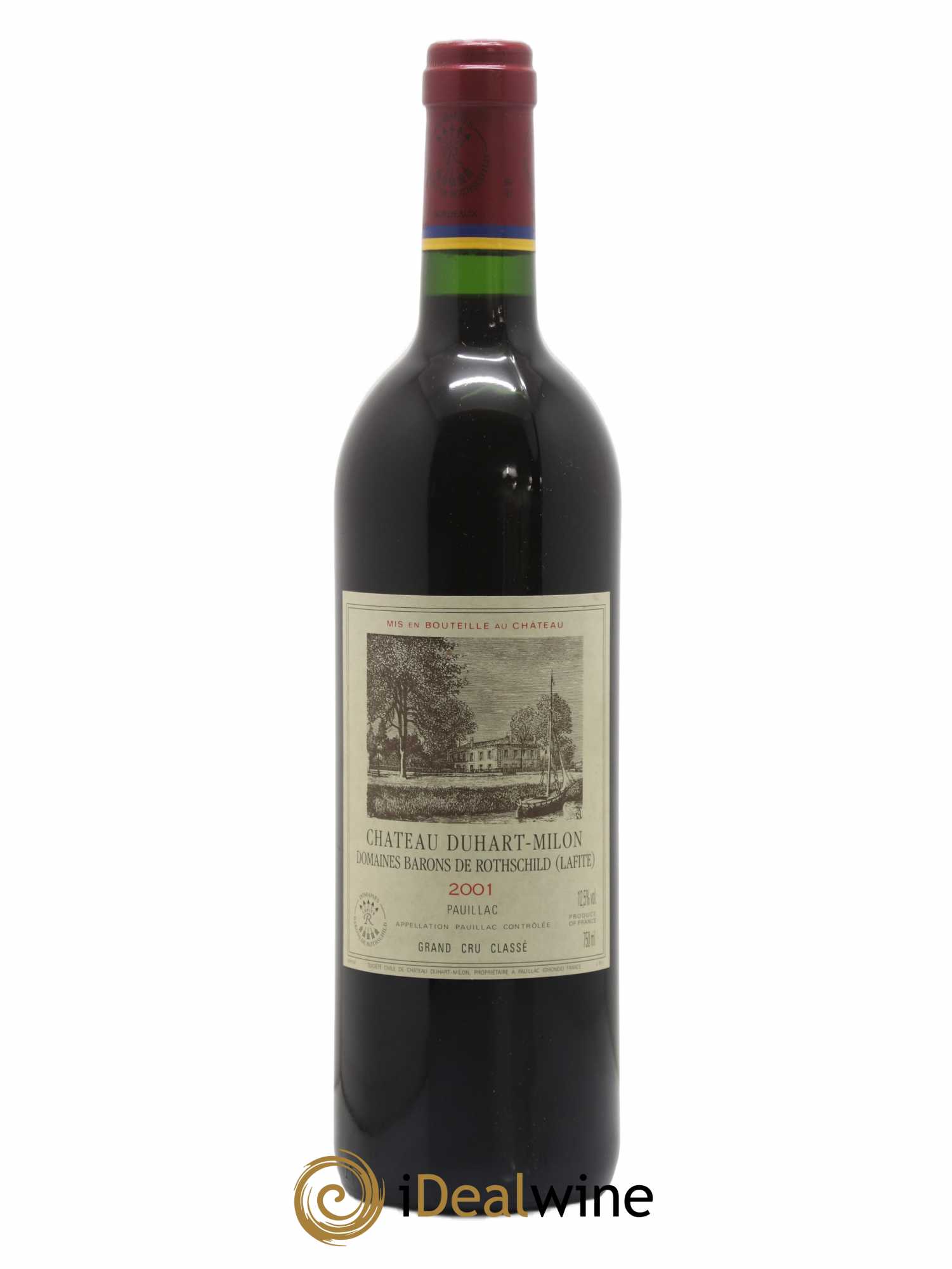 Château Duhart-Milon 4ème Grand Cru Classé 2001 - Lot de 1 bouteille - 0