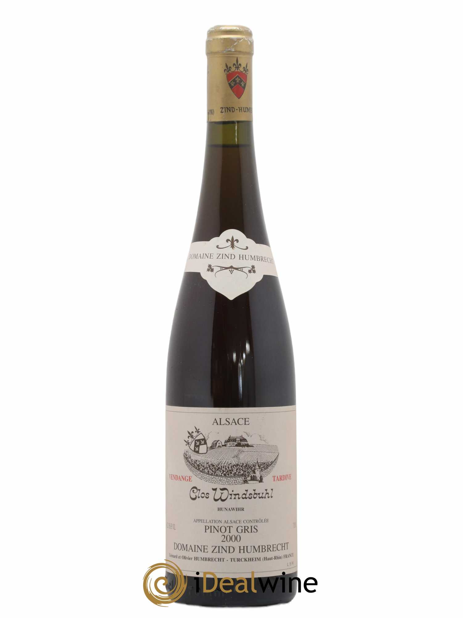 Alsace Pinot Gris (anciennement Tokay) Vendanges Tardives Clos Windsbuhl Zind-Humbrecht (Domaine) 2000 - Posten von 1 Flasche - 0