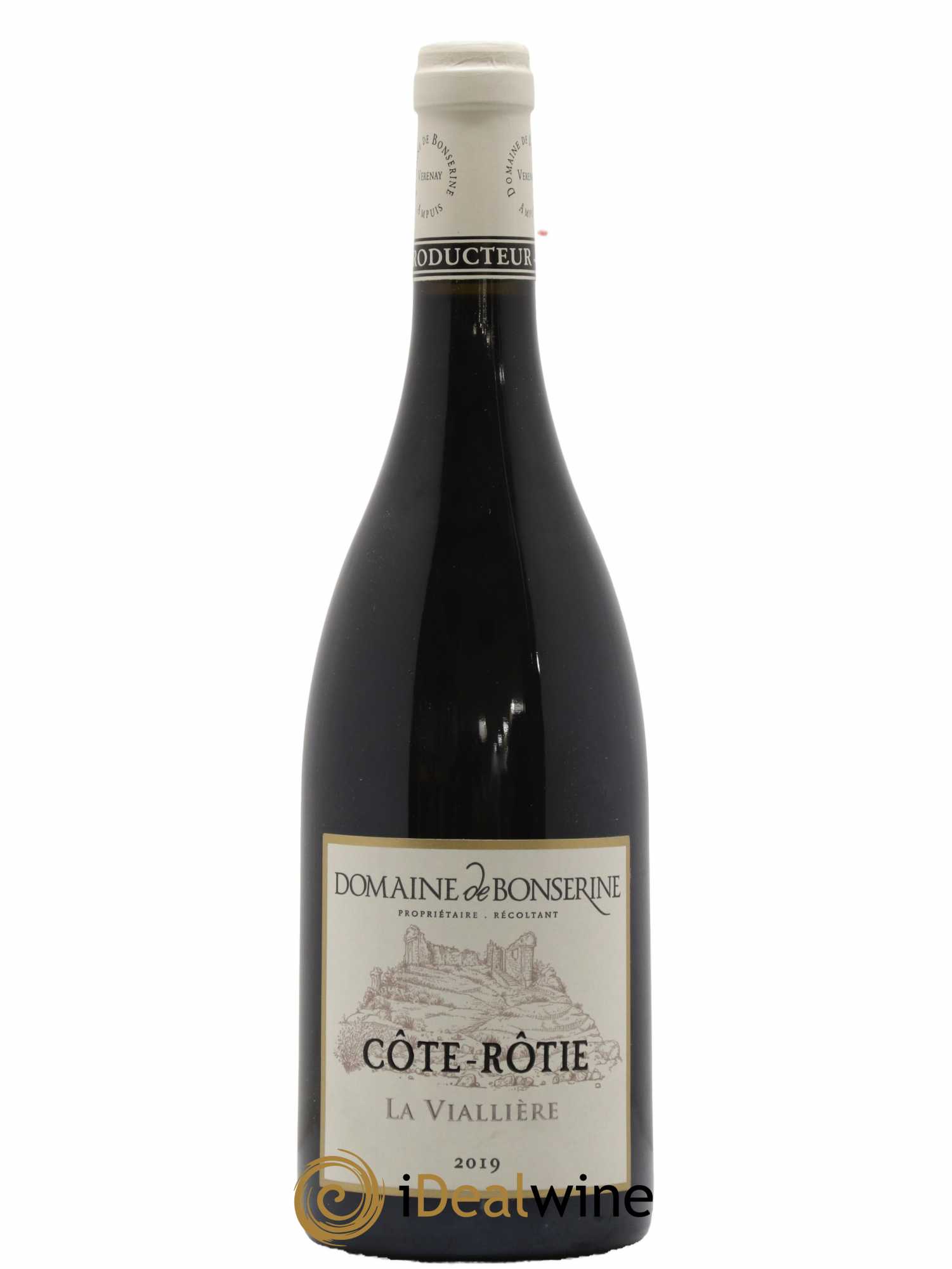 Côte-Rôtie La Viallière Bonserine (Domaine de) 2019 - Lot de 1 bouteille - 0