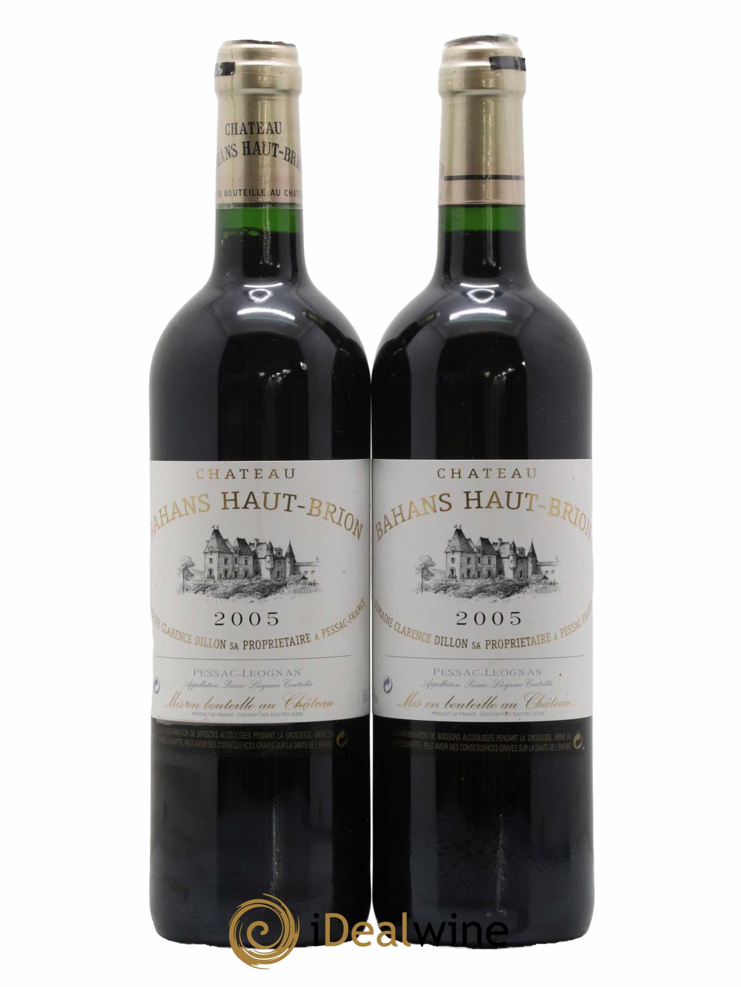 Clarence (Bahans) de Haut-Brion Second Vin 2005 - Lot de 2 bouteilles - 0