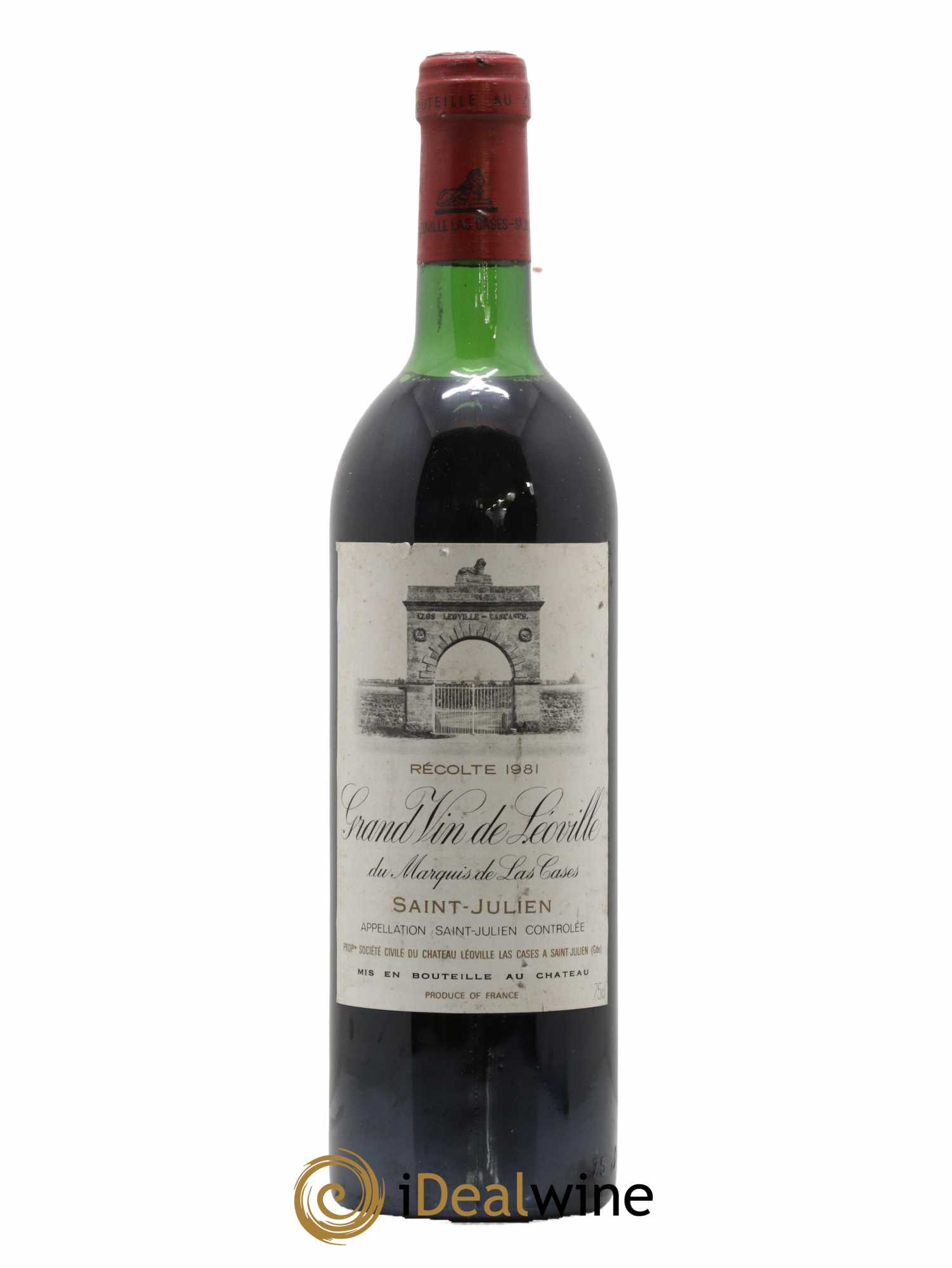Château Léoville Las Cases 2ème Grand Cru Classé 1981 - Lot de 1 bouteille - 0