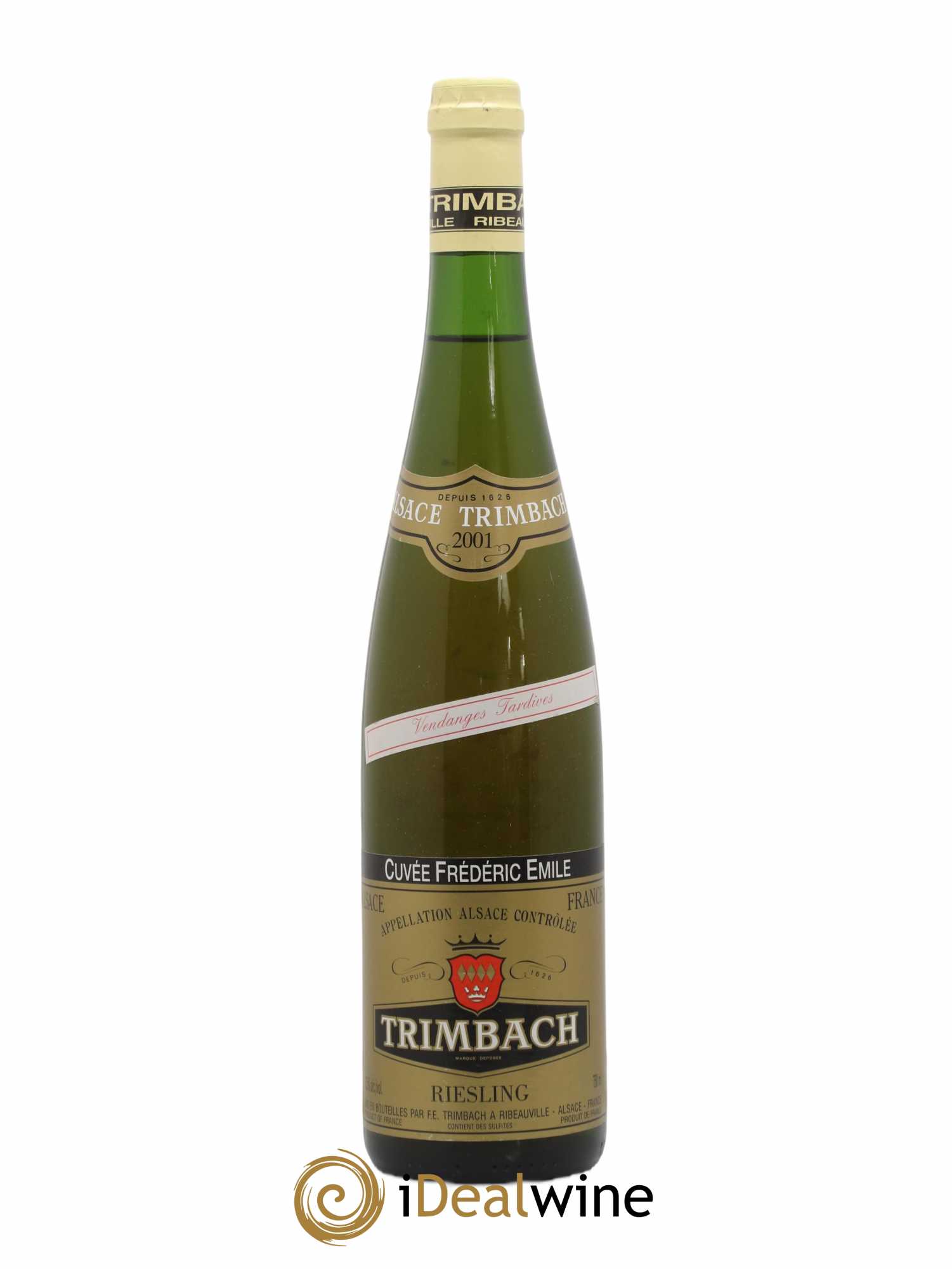 Alsace Riesling Vendanges Tardives Cuvée Frédéric Emile Trimbach (Domaine) 2001 - Lotto di 1 bottiglia - 0