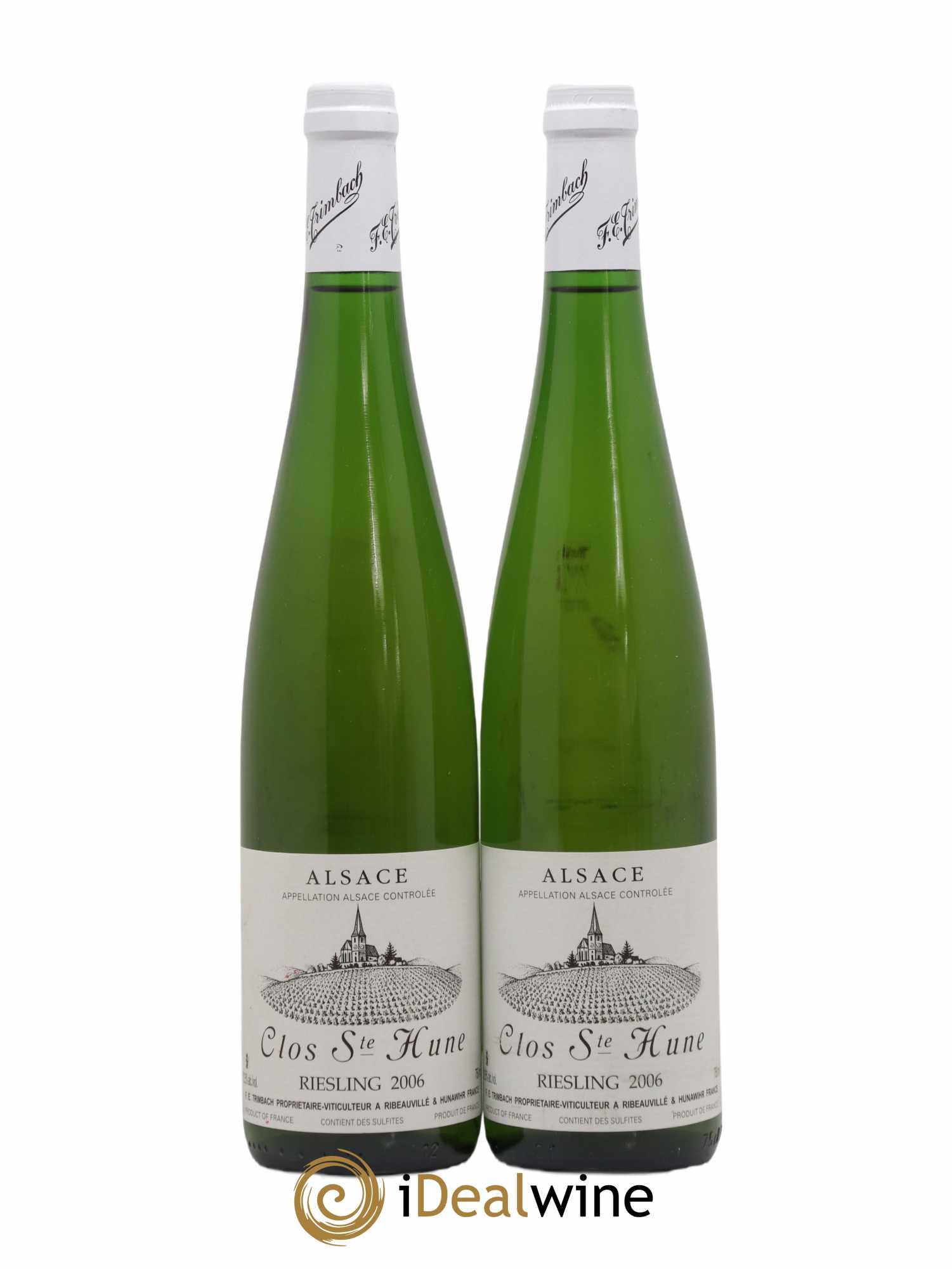 Alsace Riesling Clos Sainte-Hune Trimbach (Domaine) 2006 - Lot de 2 bouteilles - 0
