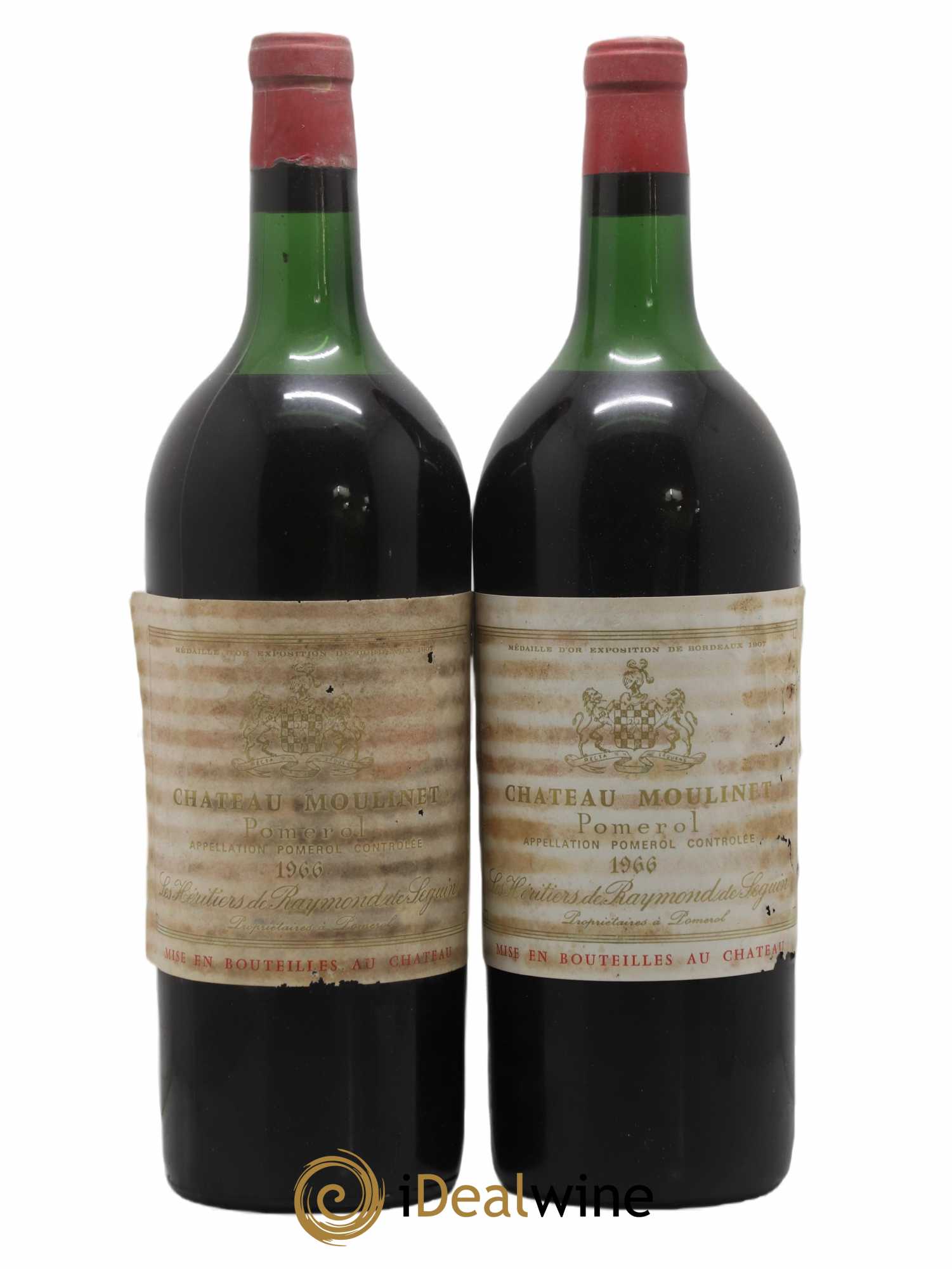 Château Moulinet (sans prix de réserve) 1966 - Lot de 2 magnums - 0