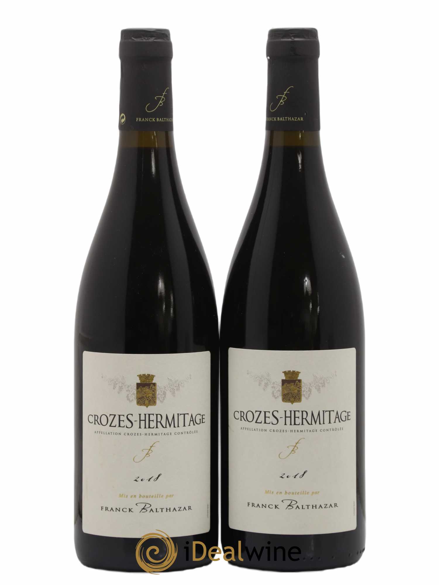 Crozes-Hermitage Franck Balthazar 2018 - Lot de 2 bouteilles - 0