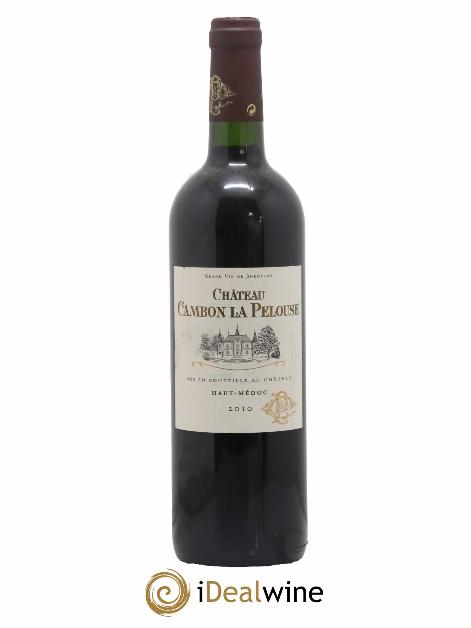 Château Cambon la Pelouse Cru Bourgeois 2010 - Lot de 1 bouteille - 0