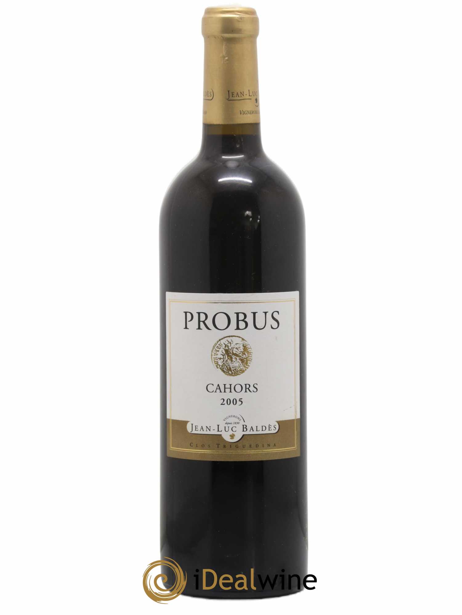 Cahors Clos Triguedina Probus Jean-Luc Baldès 2005 - Lot de 1 bouteille - 0