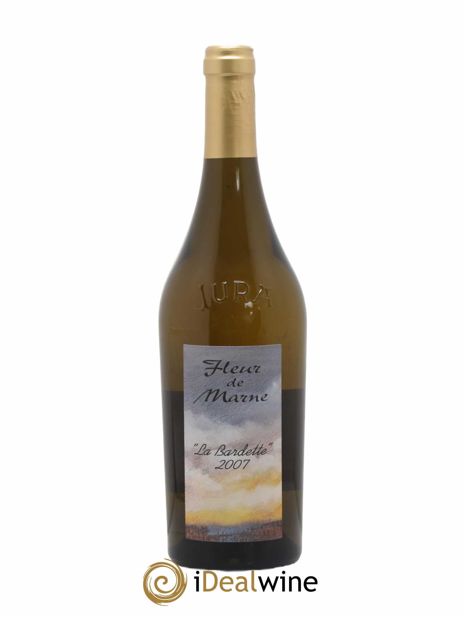 Côtes du Jura Chardonnay La Bardette Romain - Julien - Charline Labet Fleur de Marne 2007 - Lot de 1 bouteille - 0