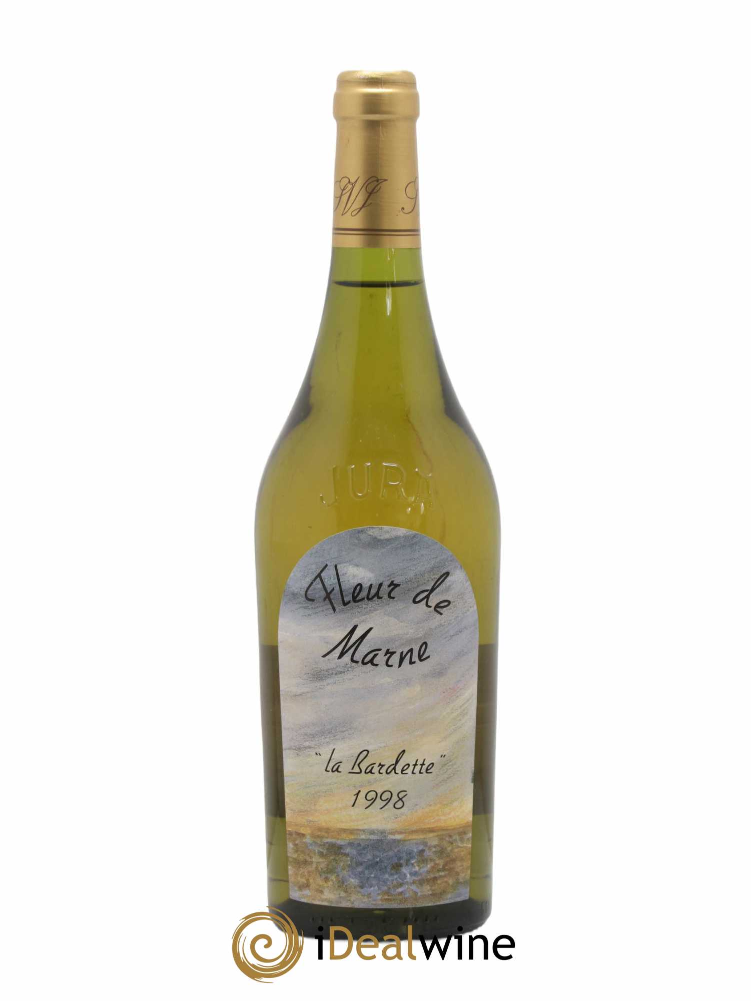 Côtes du Jura Chardonnay La Bardette Romain - Julien - Charline Labet Fleur de Marne 1998 - Lot de 1 bouteille - 0