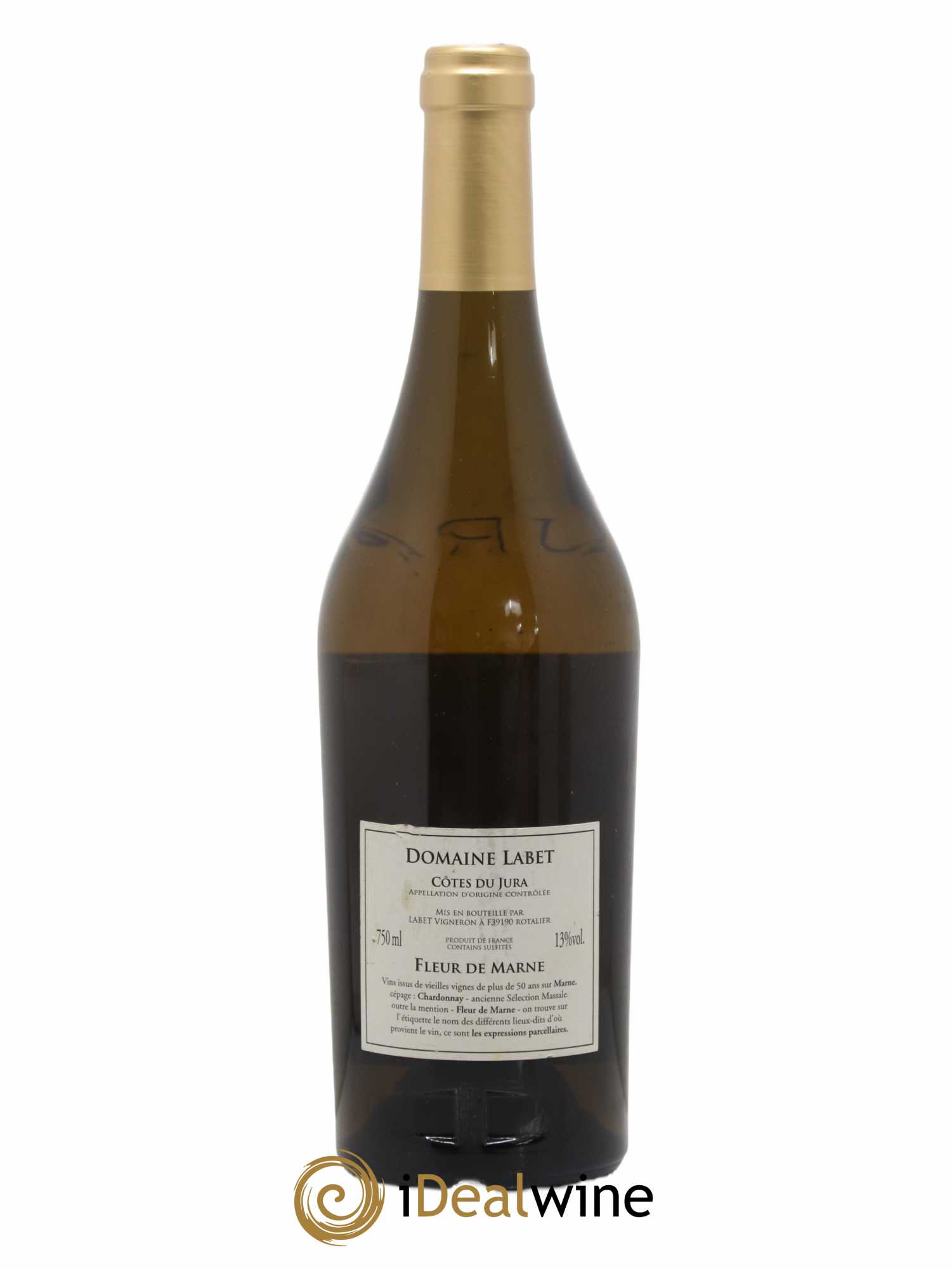 Côtes du Jura Chardonnay La Bardette Romain - Julien - Charline Labet Fleur de Marne 2006 - Posten von 1 Flasche - 1