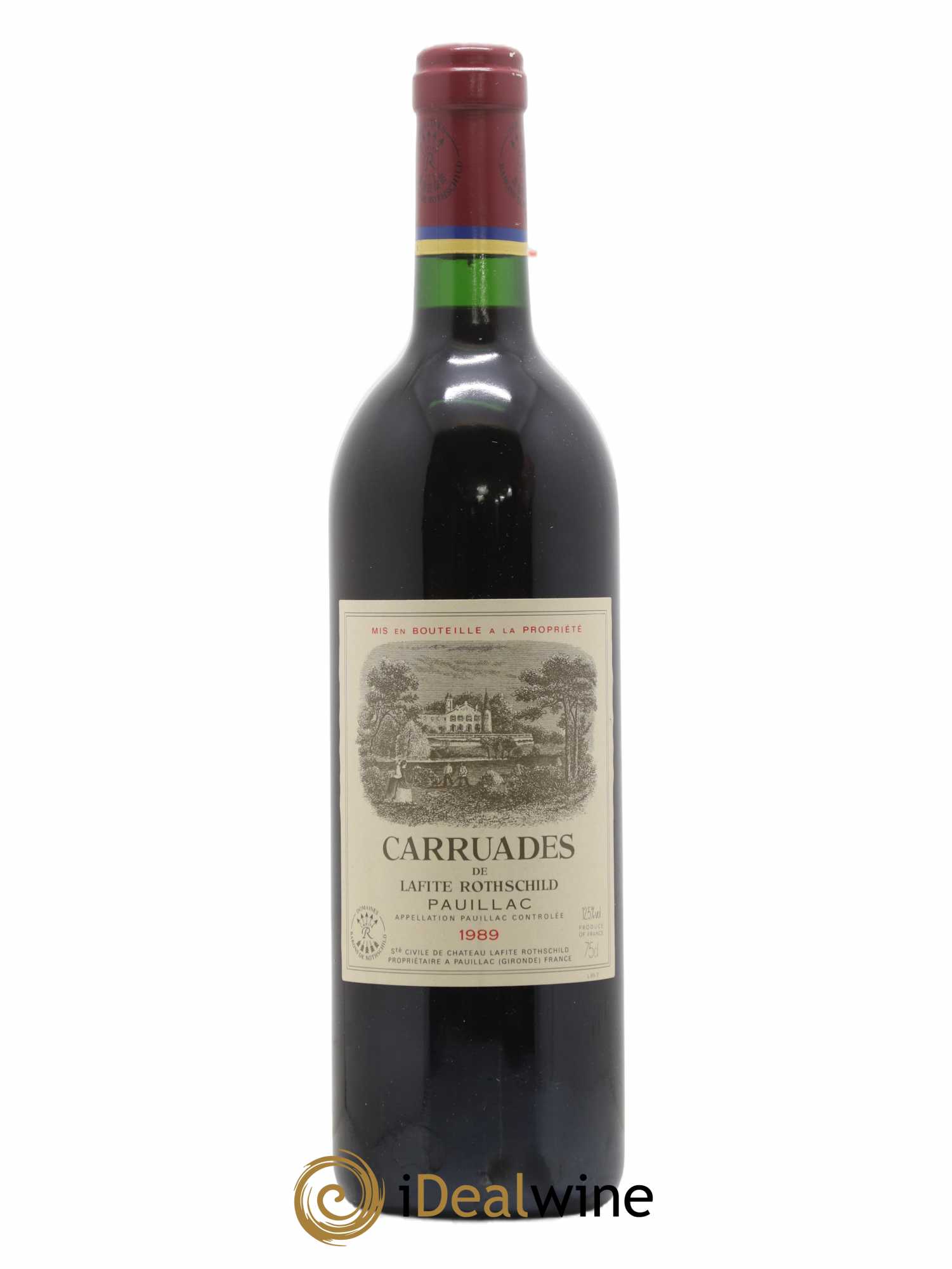 Carruades de Lafite Rothschild Second Vin 1989 - Lot de 1 bouteille - 0