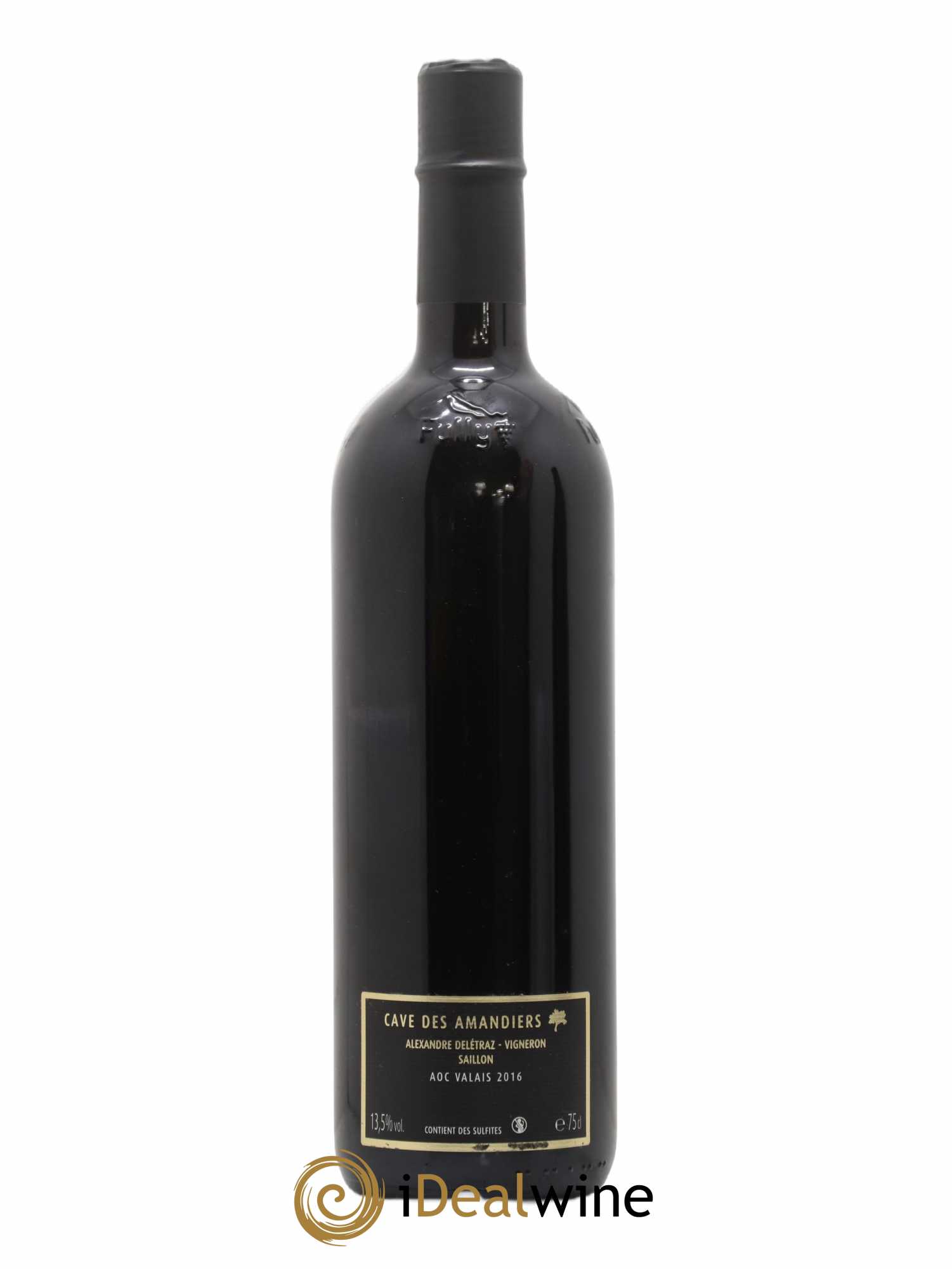 Vins Etrangers Cave des Amandiers Syrah des Tatzes AOC Valais 2016 - Lot de 1 bouteille - 1