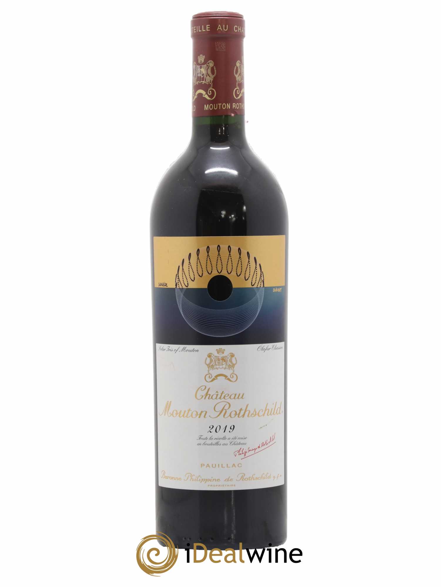 Château Mouton Rothschild 1er Grand Cru Classé 2019 - Lot de 1 bouteille - 0