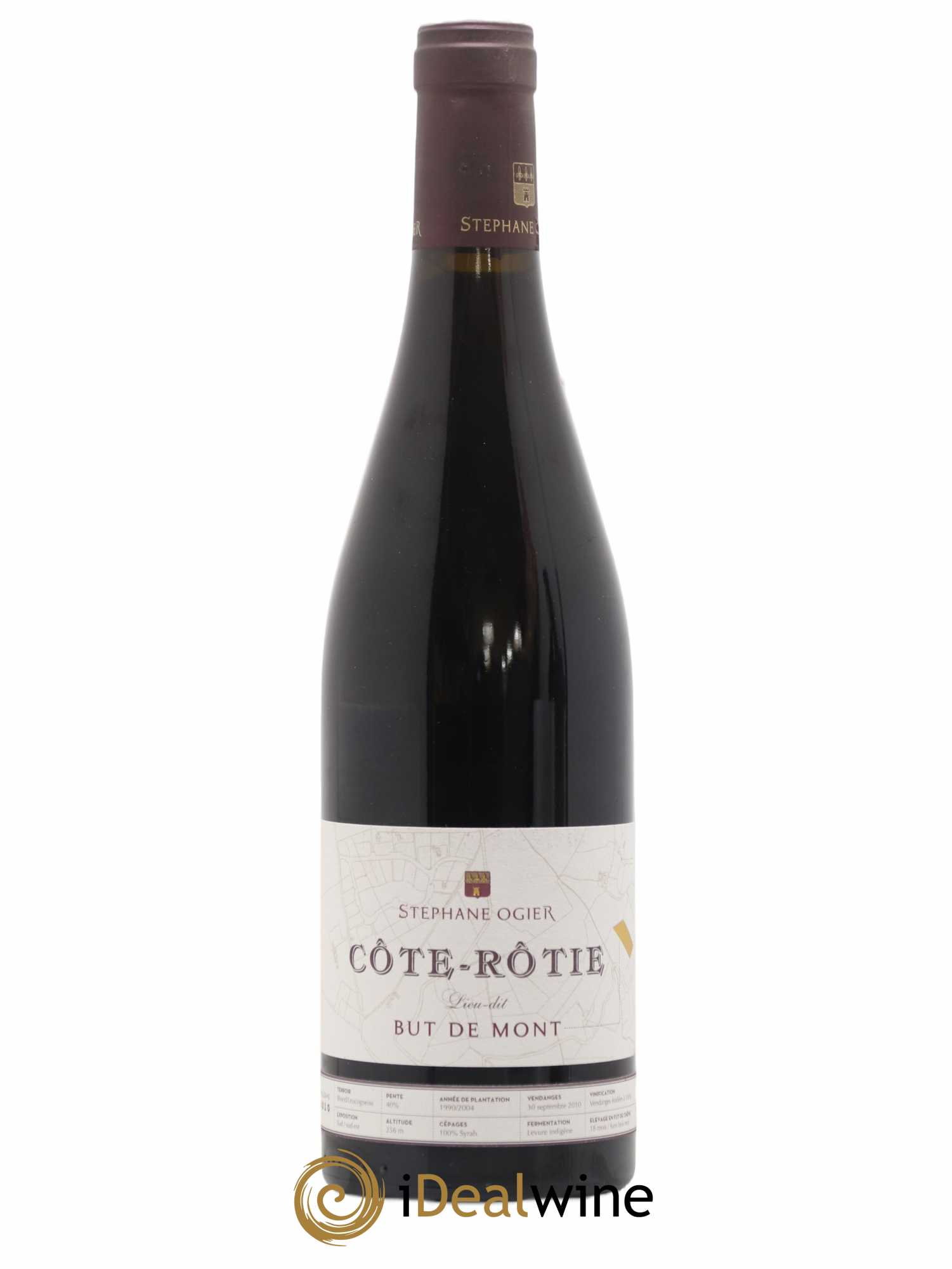 Côte-Rôtie But de Mont Stéphane Ogier 2010 - Lot de 1 bouteille - 0