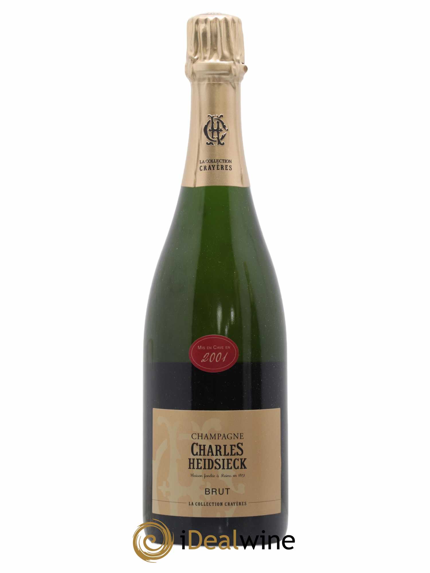 Cuvée Charles Heidsieck Charles Heidsieck La collection crayères 2001 - Lot de 1 bouteille - 0
