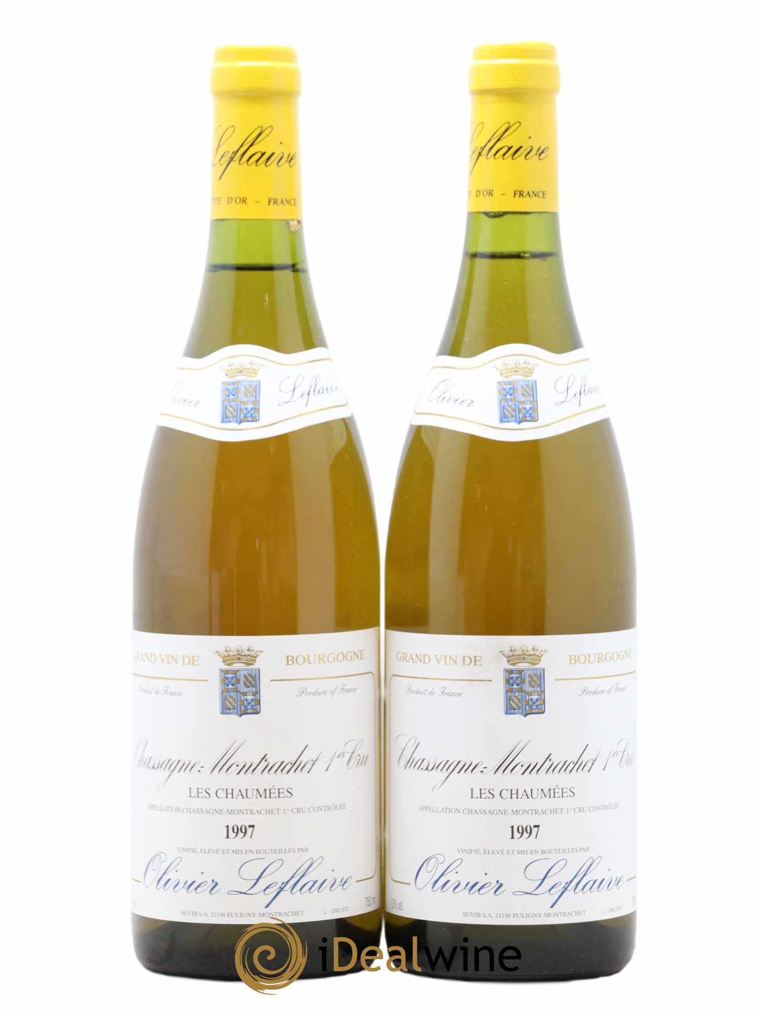 Chassagne-Montrachet 1er Cru 1997 - Posten von 2 Flaschen - 0