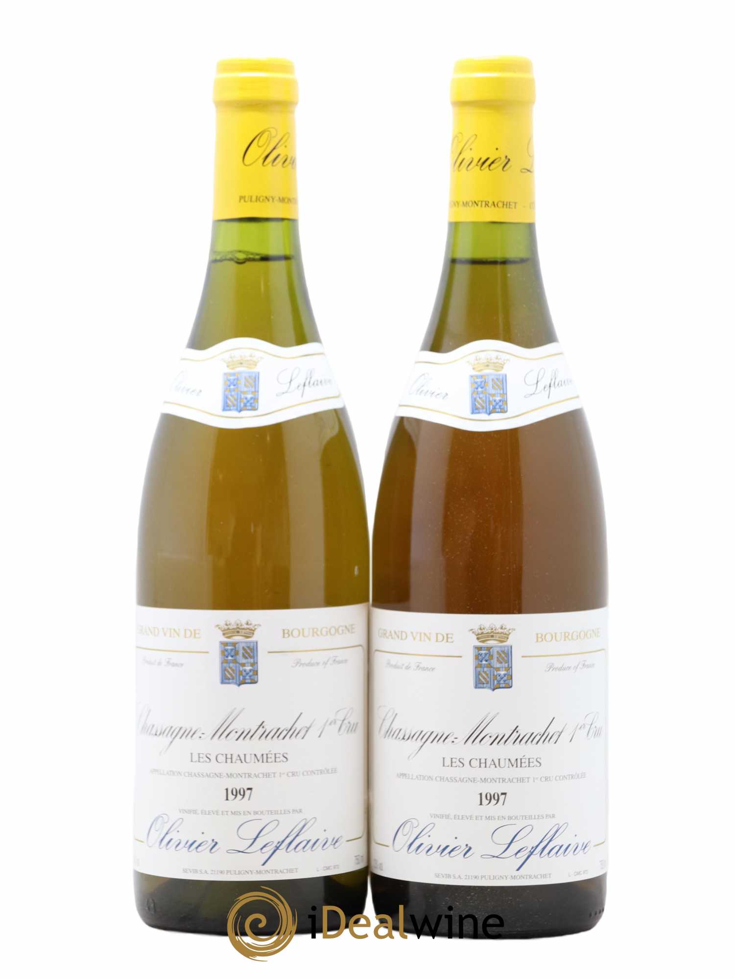 Chassagne-Montrachet 1er Cru 1997 - Lotto di 2 bottiglie - 0