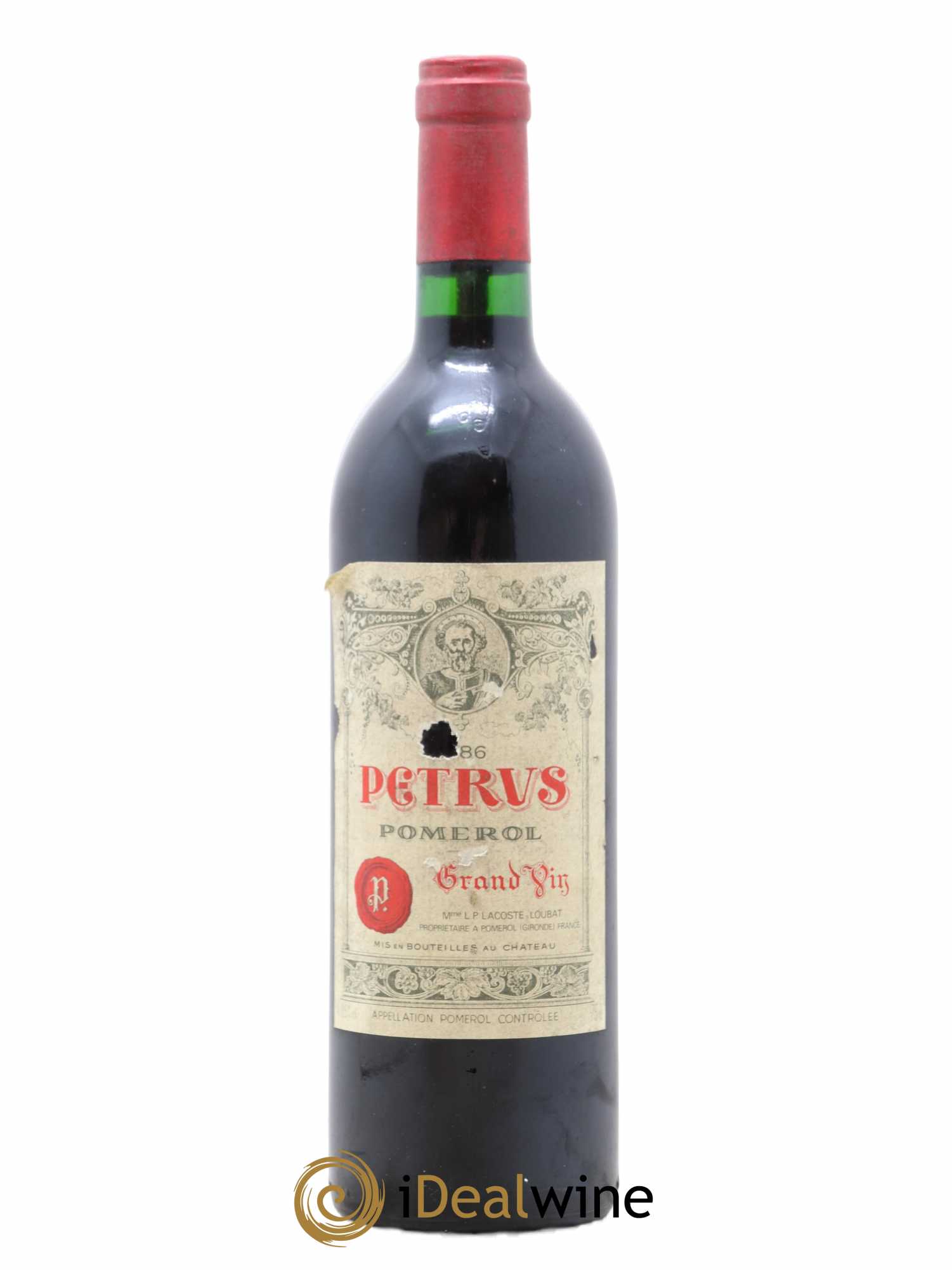 Petrus 1986 - Lot de 1 bouteille - 0