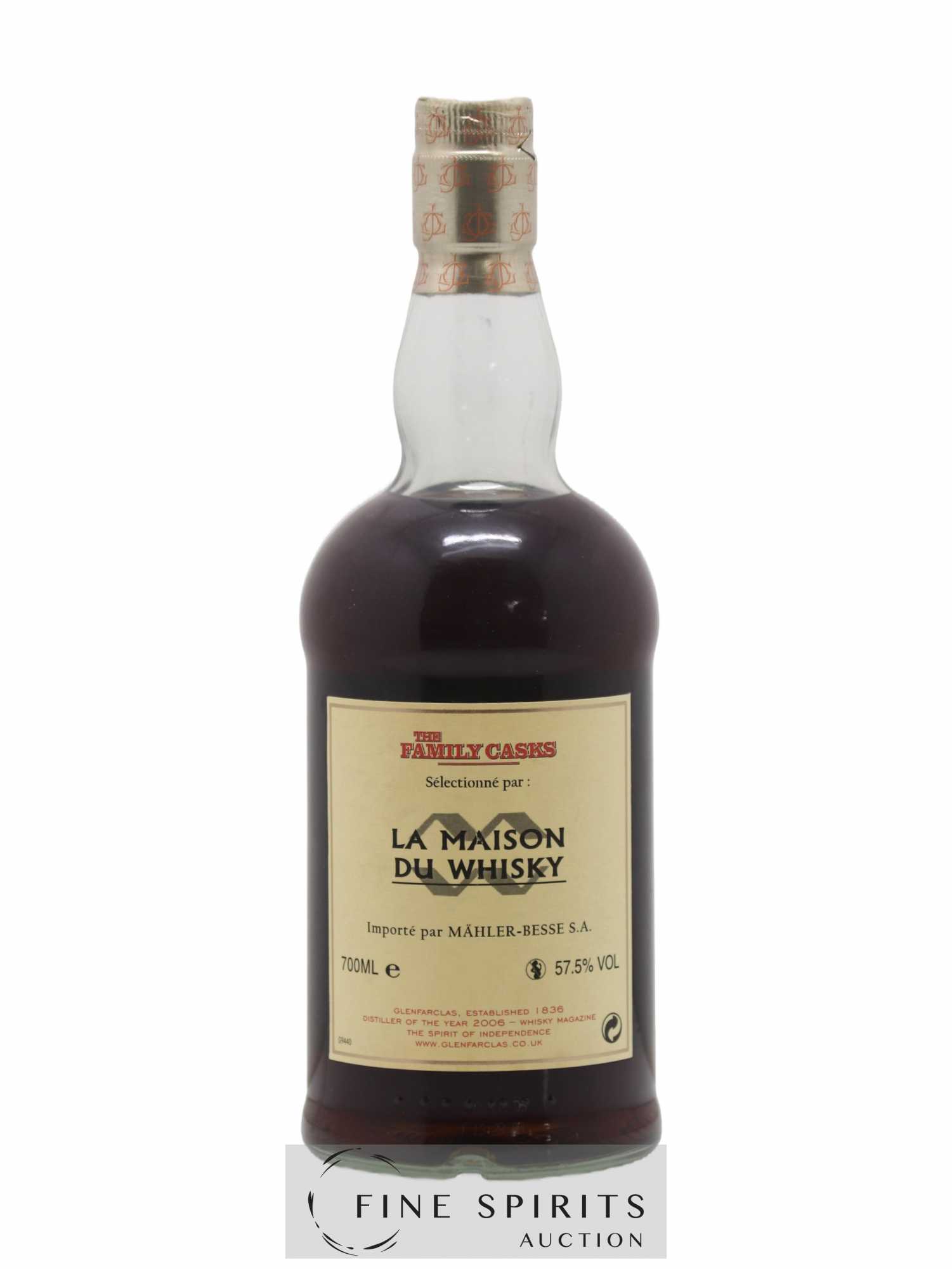 Glenfarclas 1994 Of. Cask n°3862 - One of 297 - bottled 2008 LMDW The Family Casks - Lot de 1 bouteille - 2