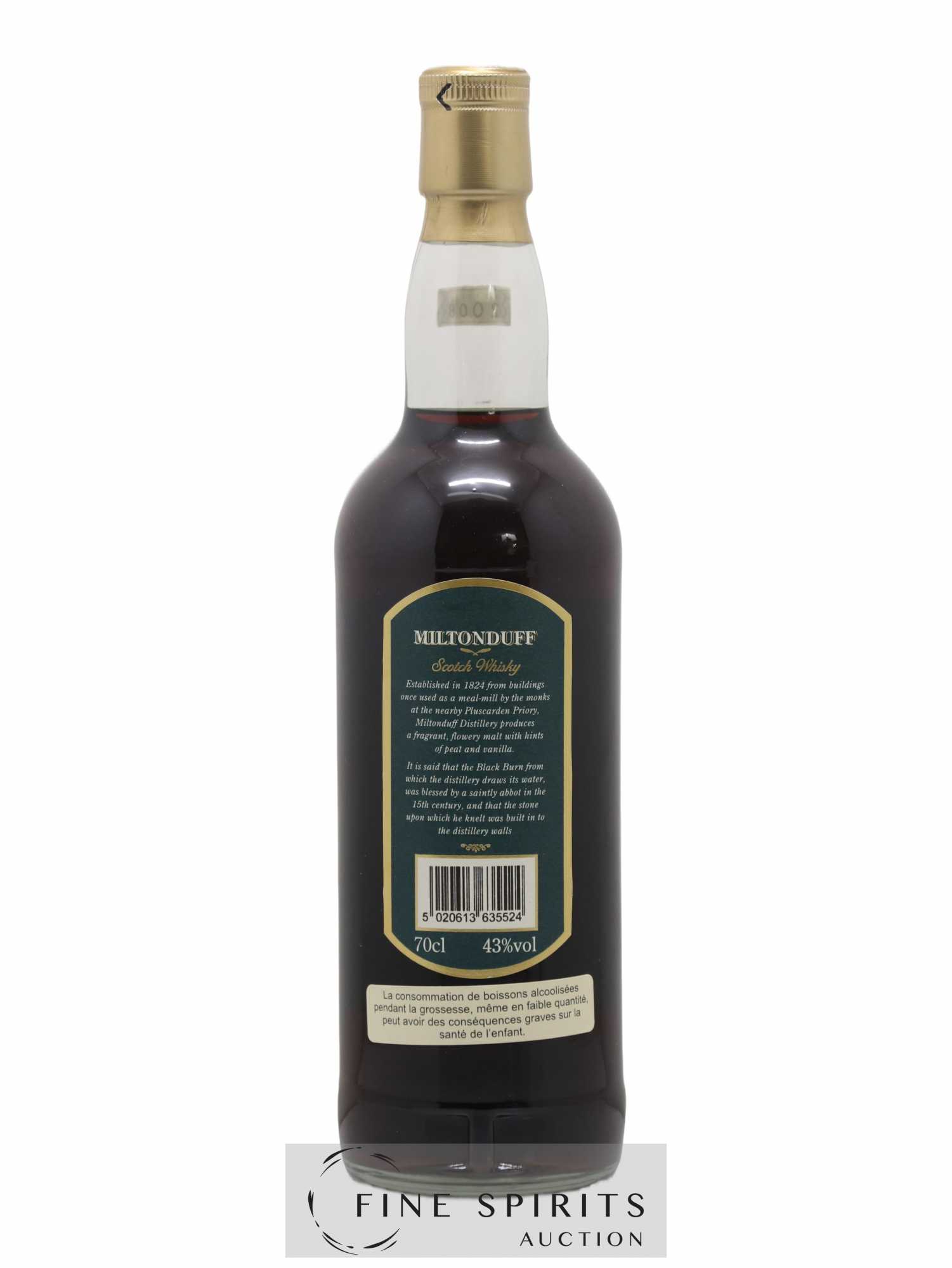 Miltonduff 1969 Gordon & MacPhail bottled 2010 - Lot de 1 bouteille - 2