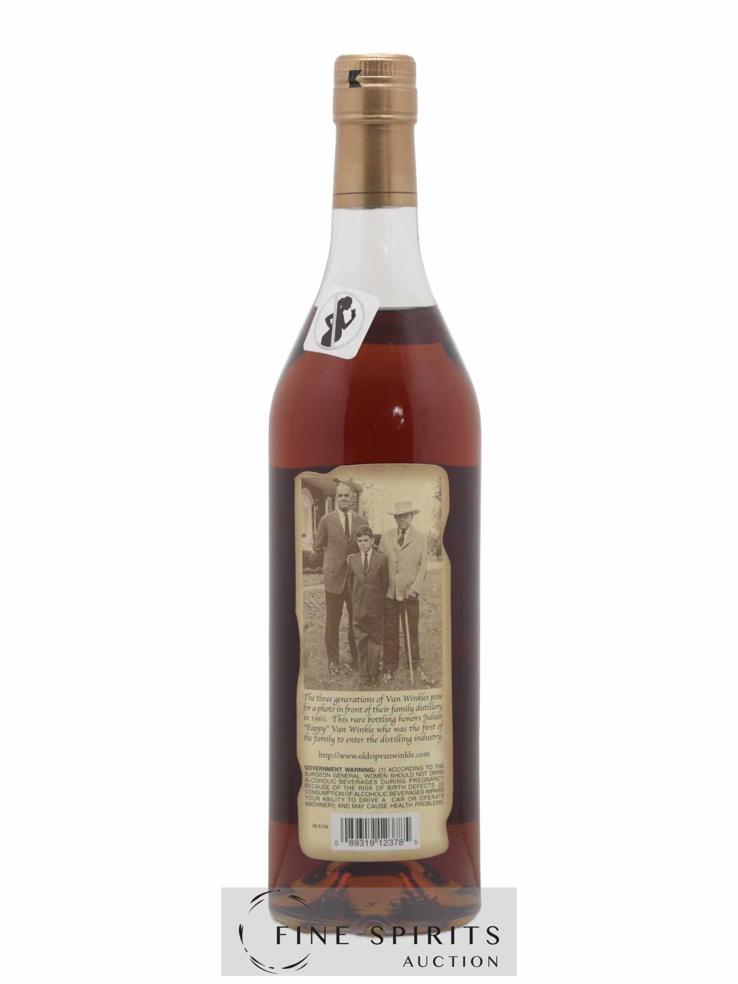 Pappy Van Winkle's 23 years Of. Old Rip Van Winkle Distillery Family Reserve - Posten von 1 Flasche - 1