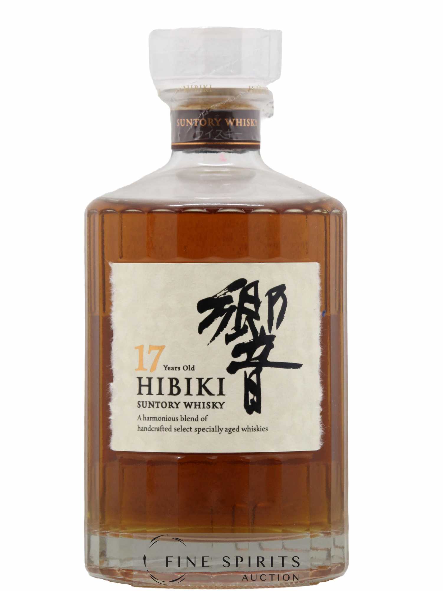 Hibiki 17 years Of. Suntory - Lot de 1 bouteille - 1