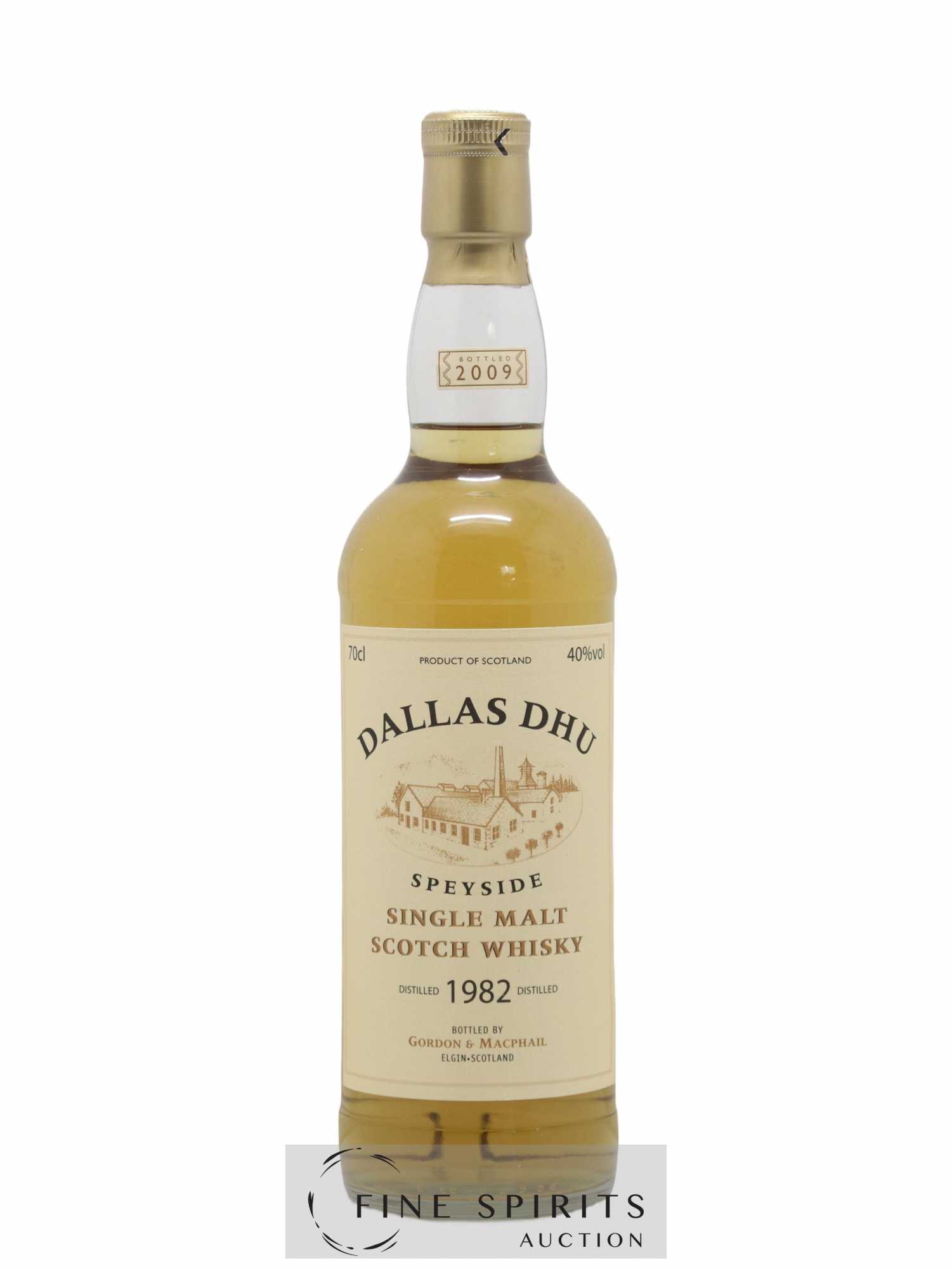 Dallas Dhu 1982 Gordon & MacPhail bottled 2009 - Lot de 1 bouteille - 1