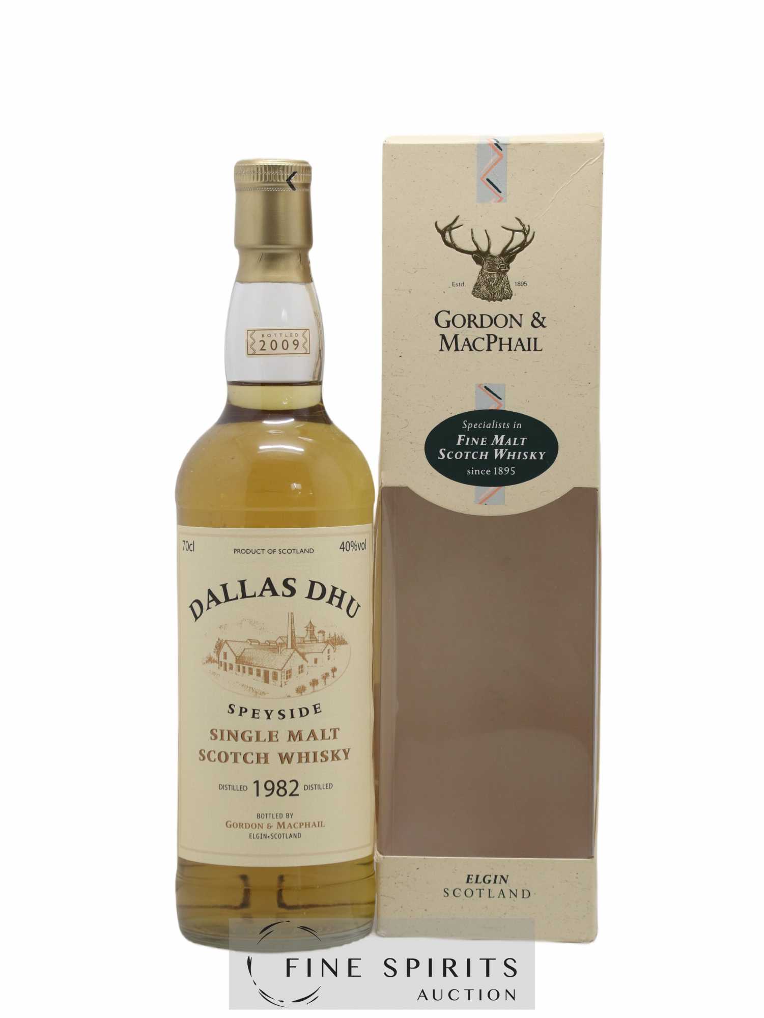 Dallas Dhu 1982 Gordon & MacPhail bottled 2009 - Lot de 1 bouteille - 0