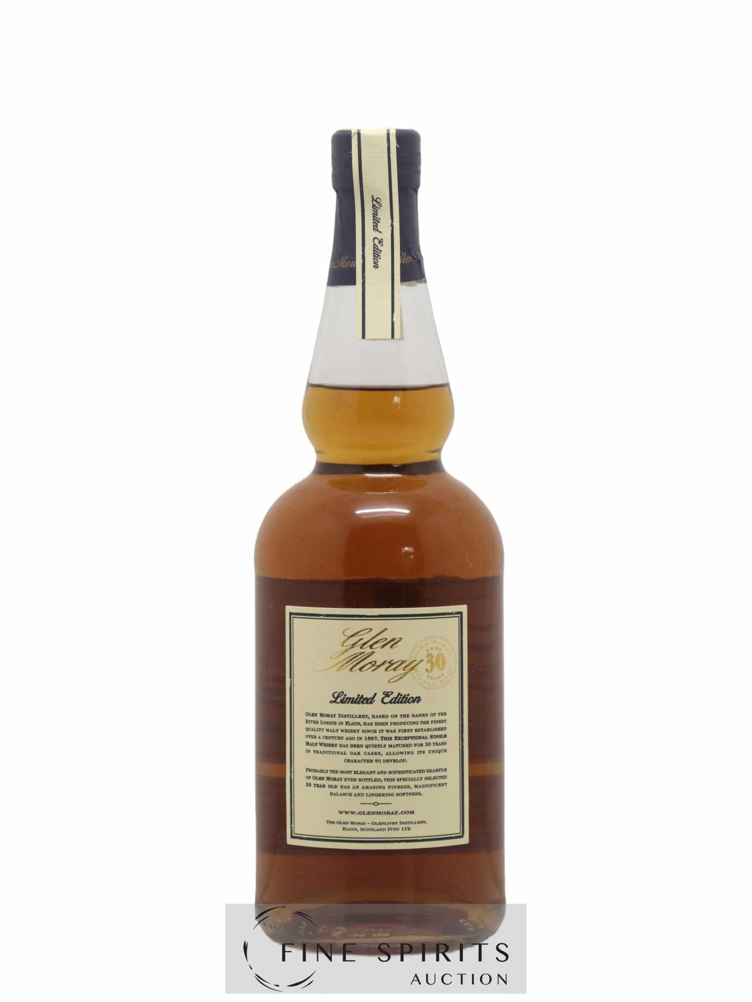 Glen Moray 30 years Of. One of 6000 - bottled 2004 Limited Edition - Lot of 1 bottle - 2