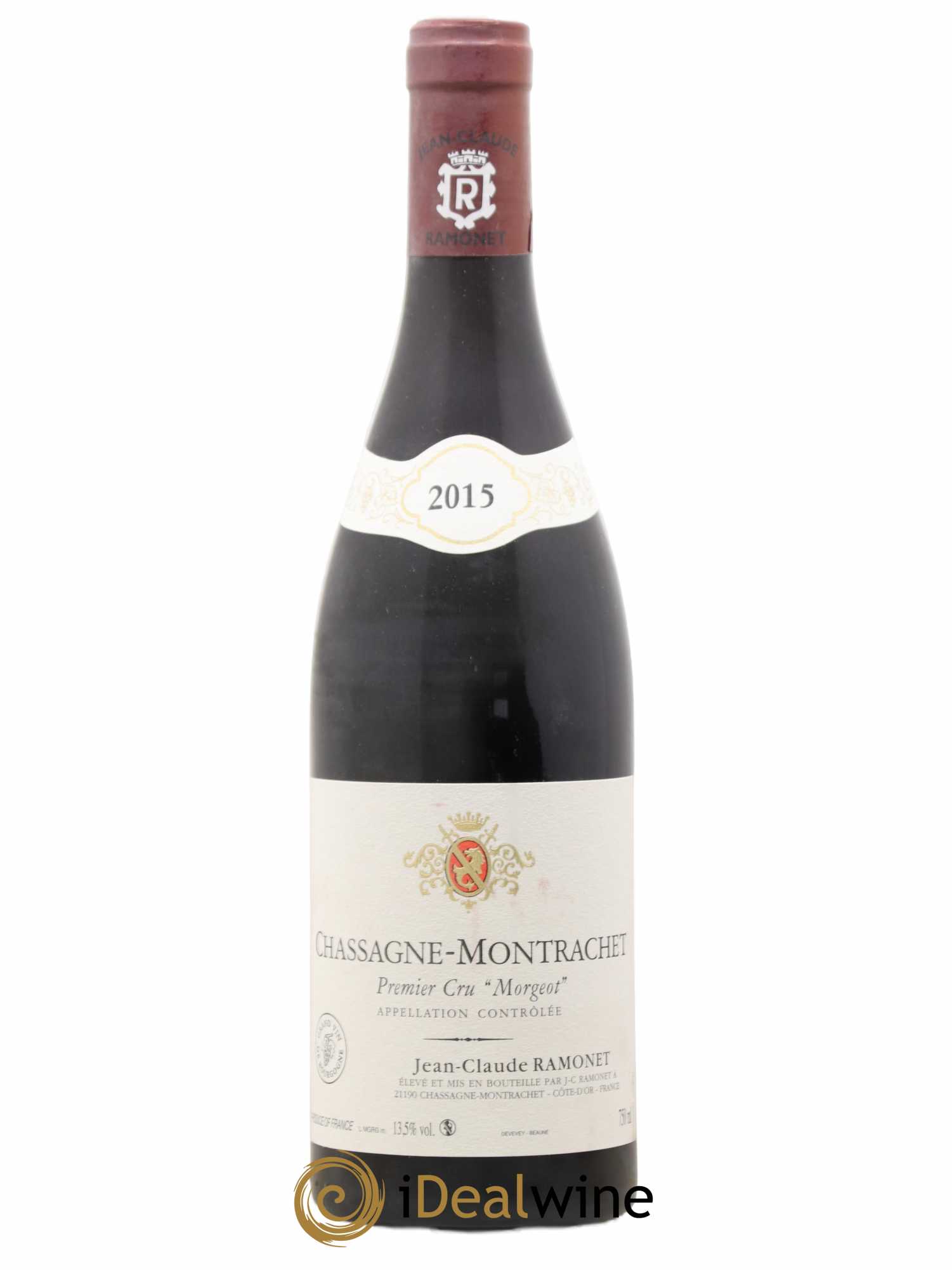 Chassagne-Montrachet 1er Cru Morgeot Ramonet (Domaine) 2015 - Lot de 1 bouteille - 0